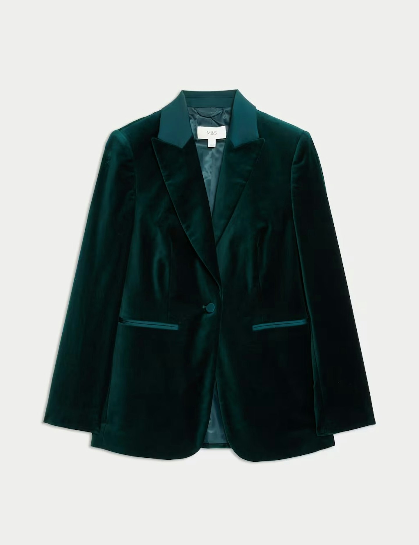 M&S velvet blazer