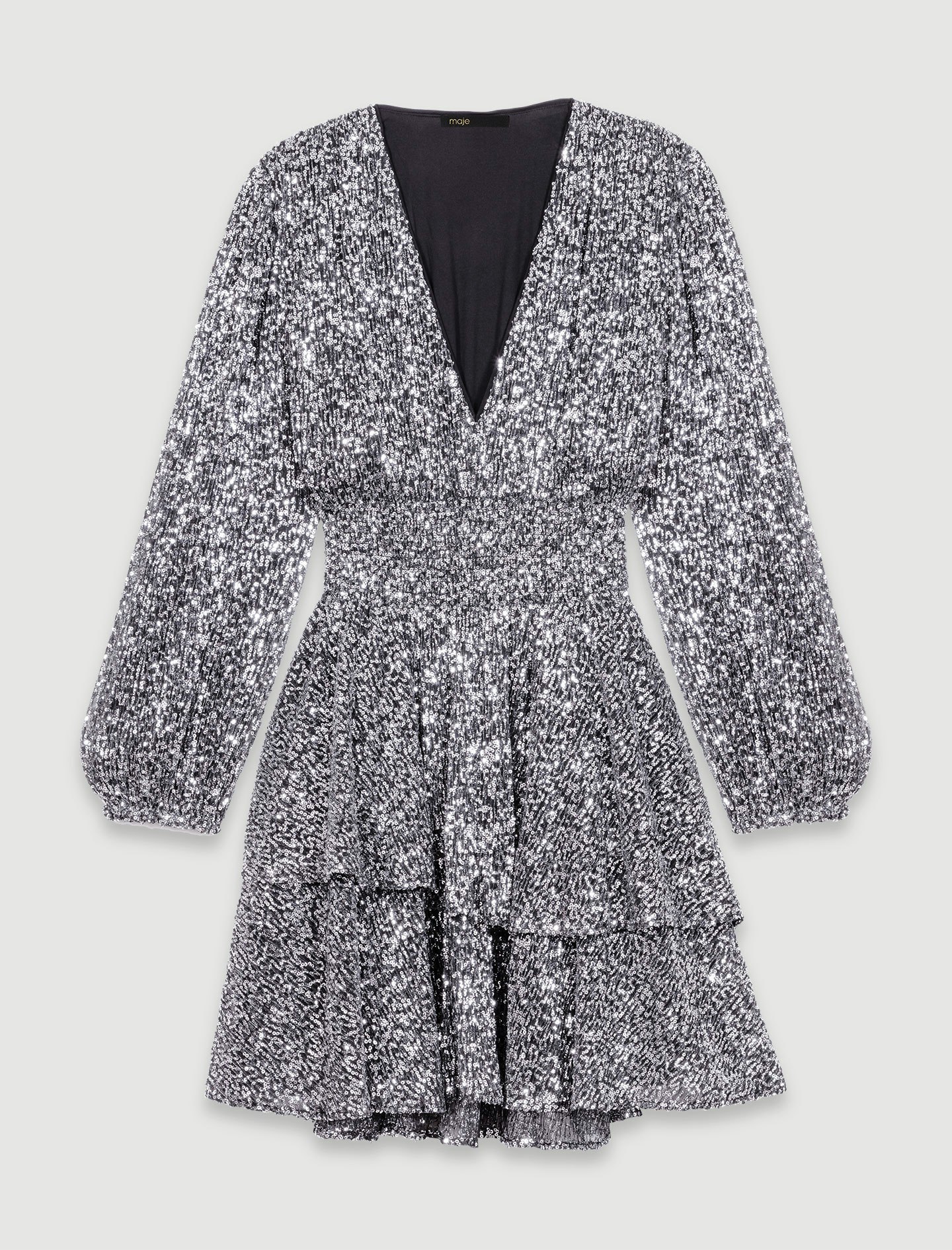 maje sequin dress