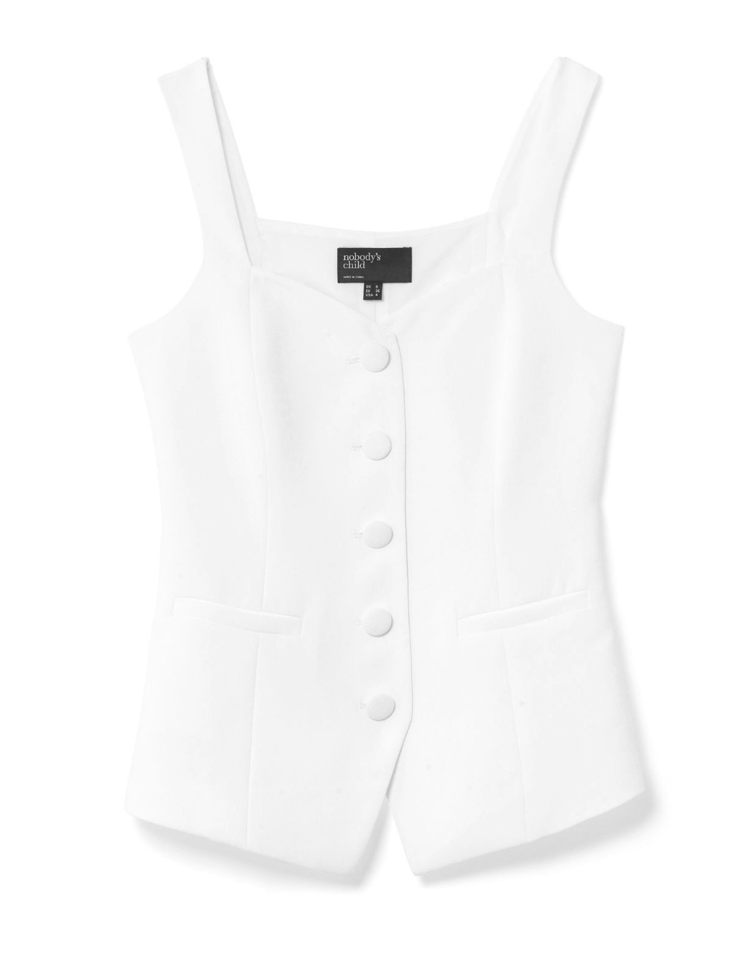 Square Neck Jaia Bridal Waistcoat