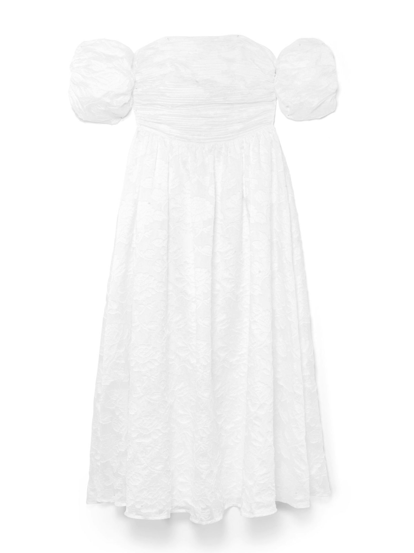 Off The Shoulder Midi Verna Bridal Dress