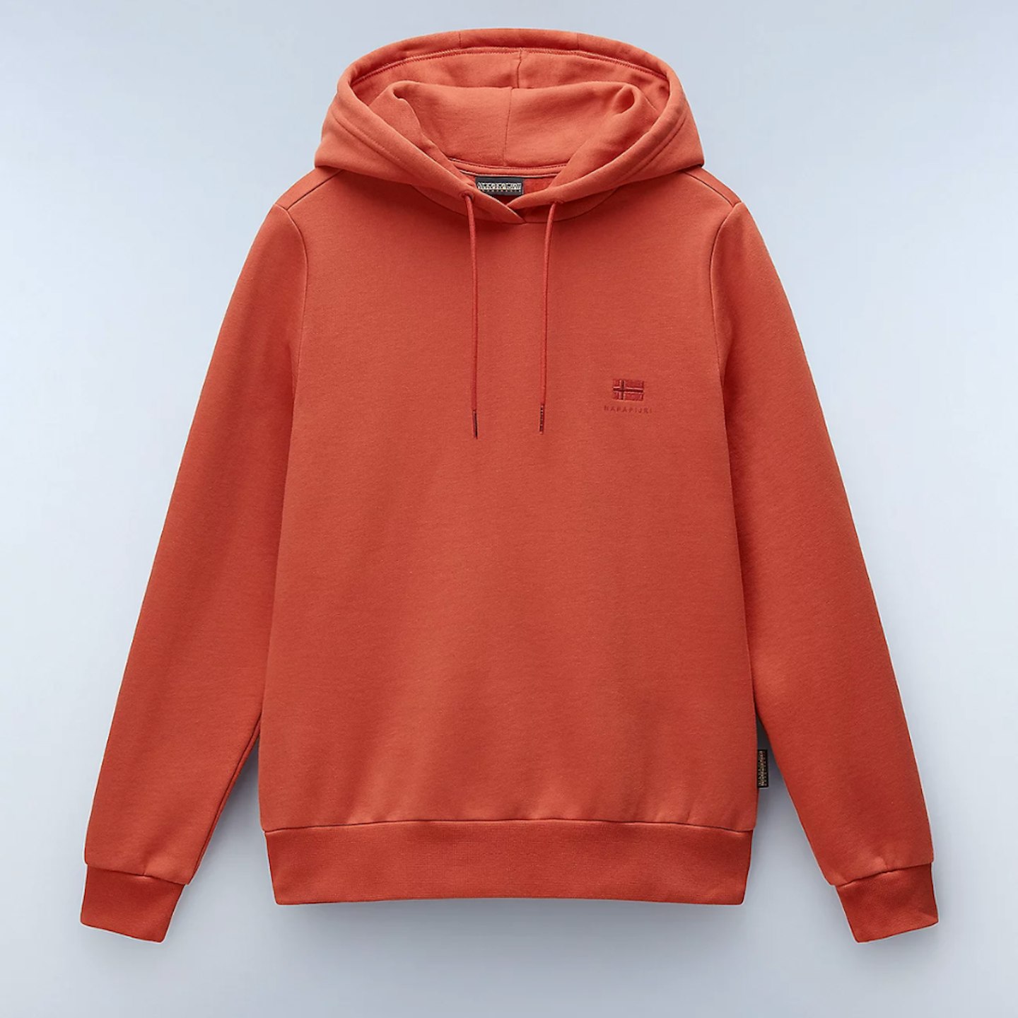 napapijri orange hoodie