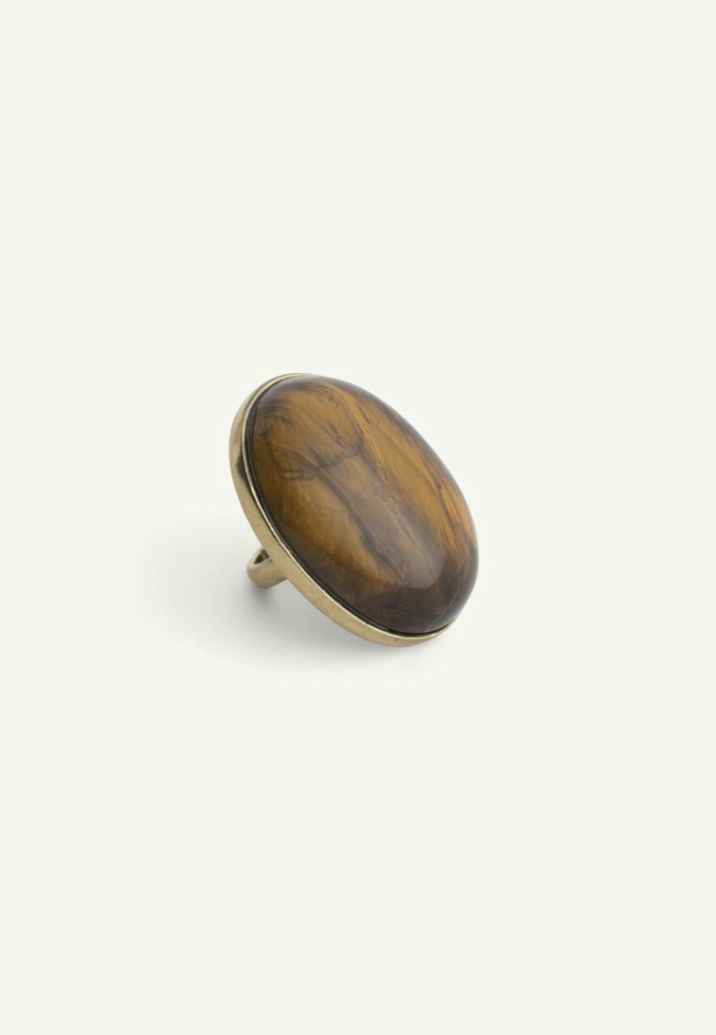 Kate Moss x Zara brown statement ring