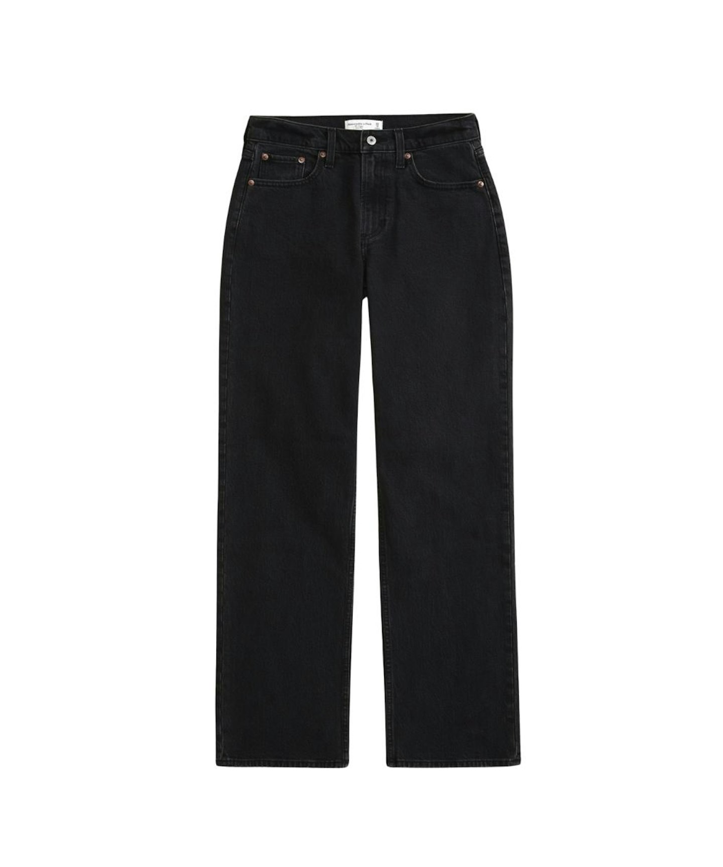 Abercrombie & Fitch Curve Love Low Rise Baggy Jeans