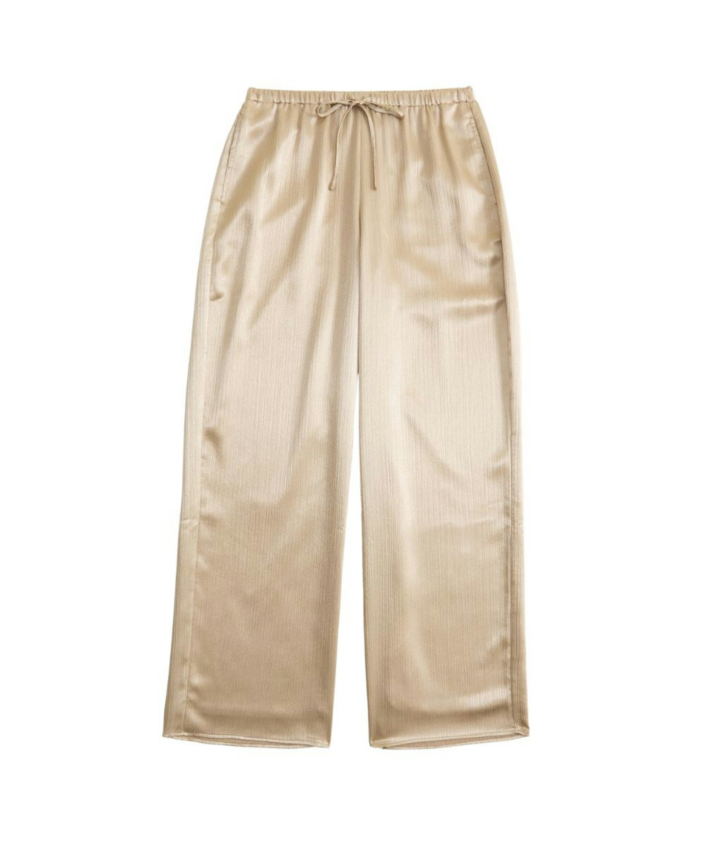 Abercrombie & Fitch, Textured Satin Trousers