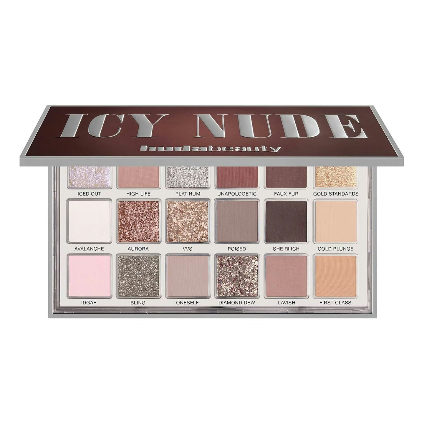 Huda Beauty Icy Nude Eye Palette