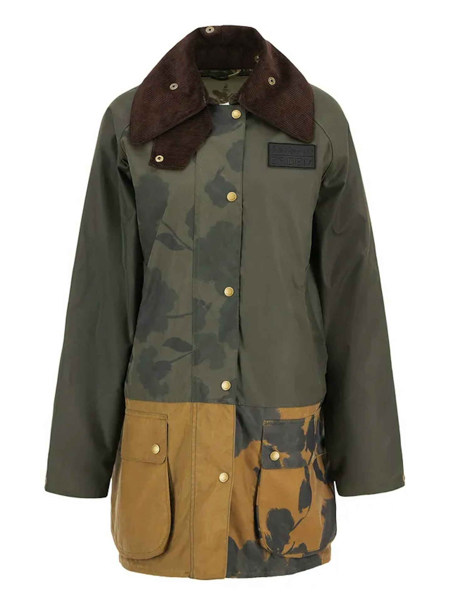 barbour x erdem wax jacket