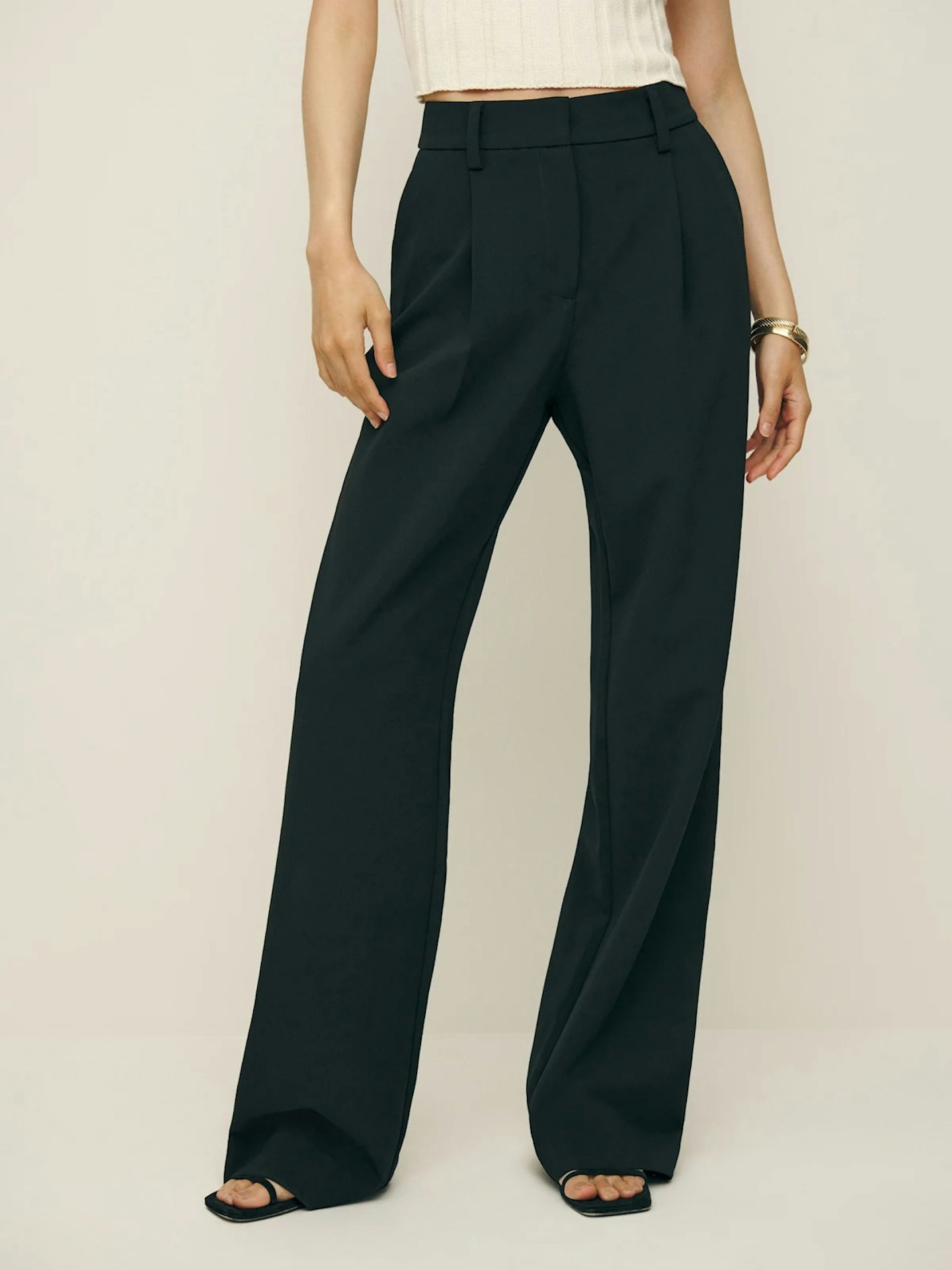 reformation alex mid rise pants