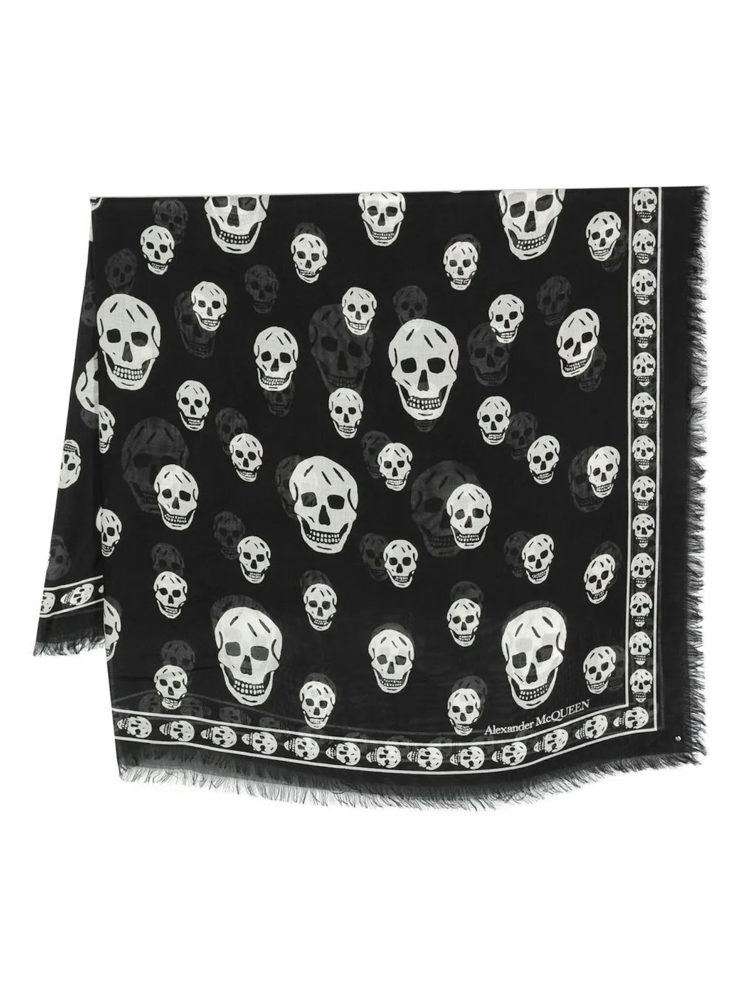 Alexander Mcqueen Skull Scarf