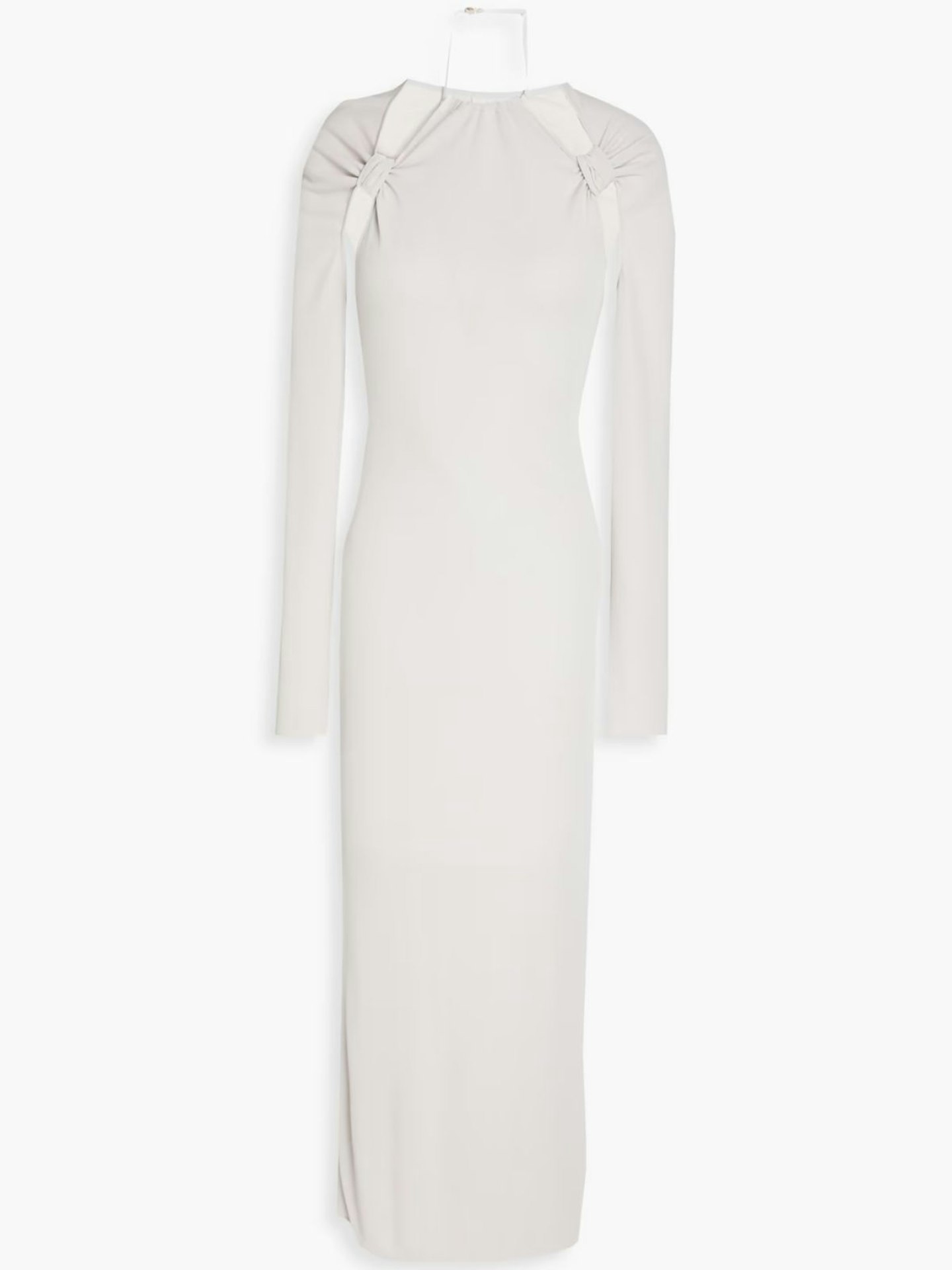 Jacquemus, Nodi Cutout Knotted Jersey Midi Dress