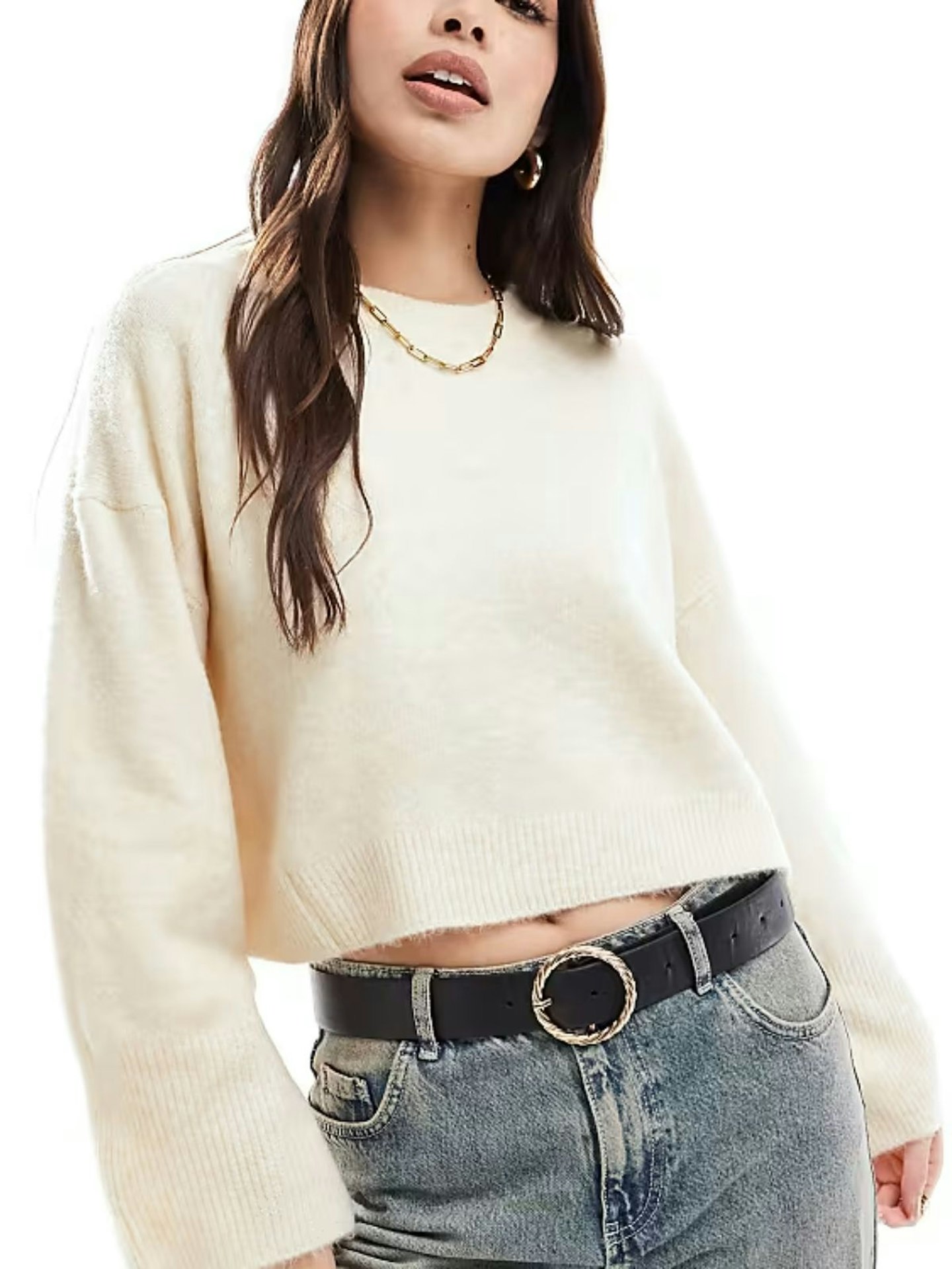 ASOS Design, Crew Neck Boxy Jumper