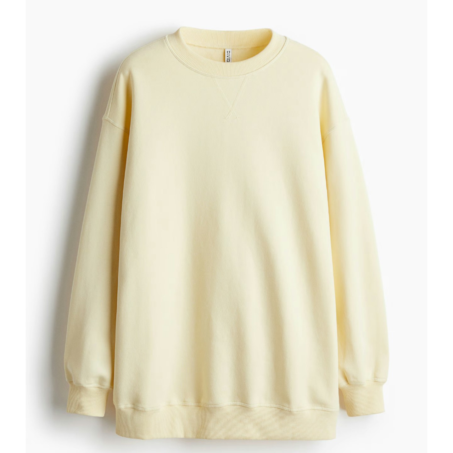 yellow H&m sweatshirt