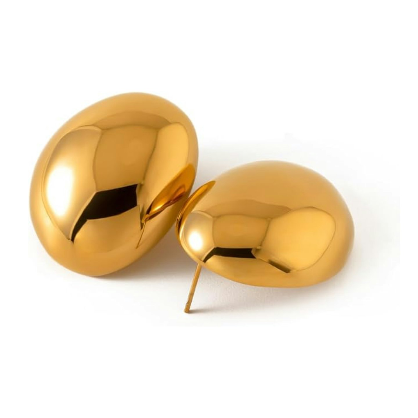 gold earrings