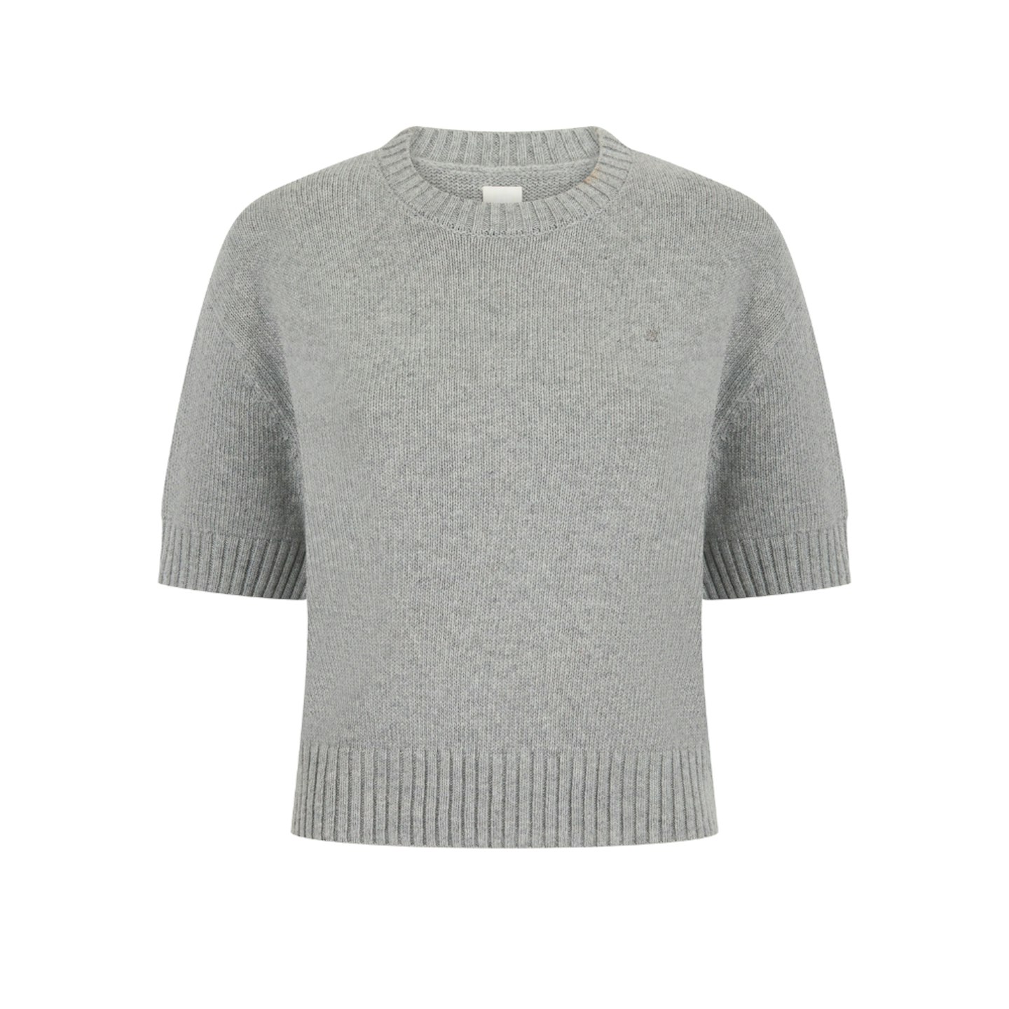 grey maebe knitted top