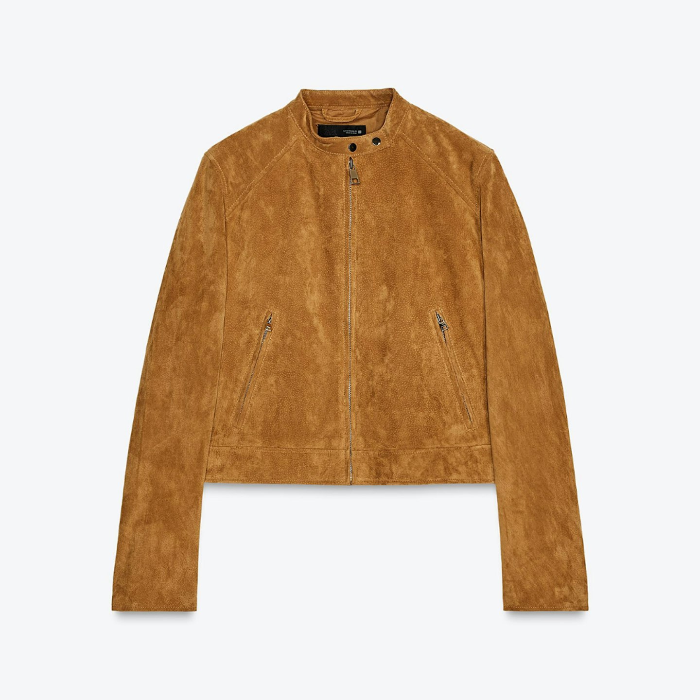 tan jacket zara