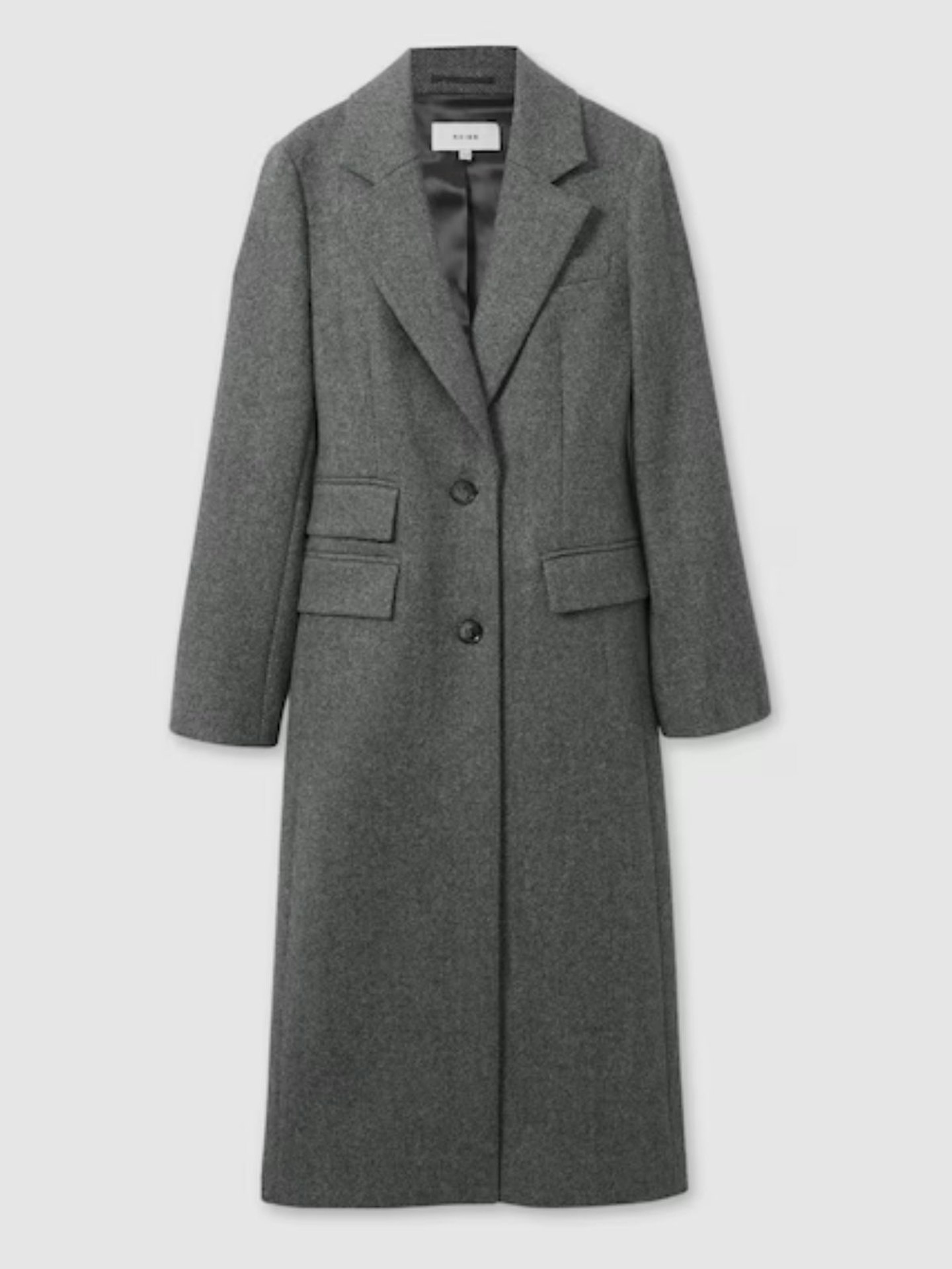 Amalia Wool-Blend Longline Coat