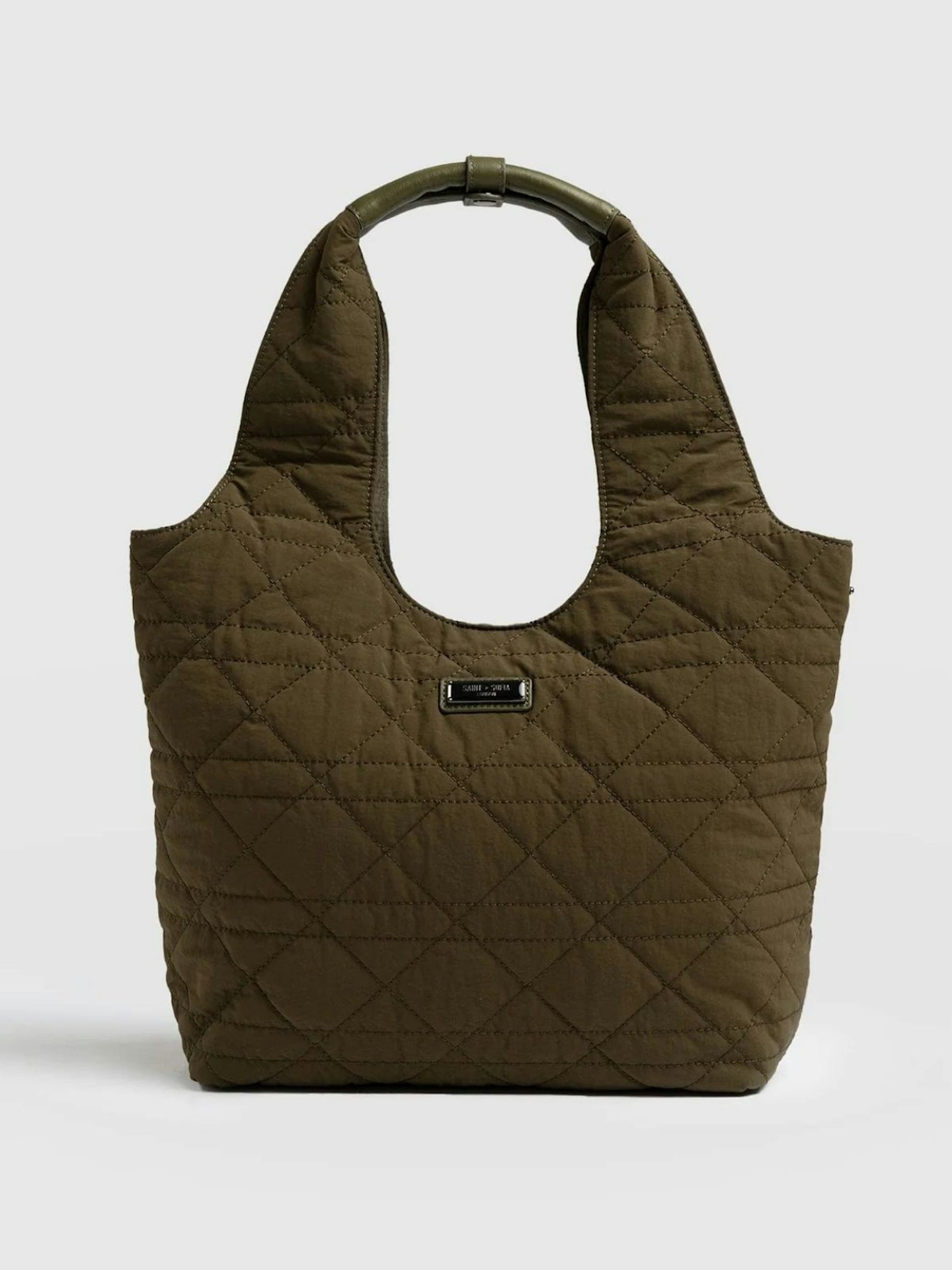 Quilted Stella Shoulder Tote Bag