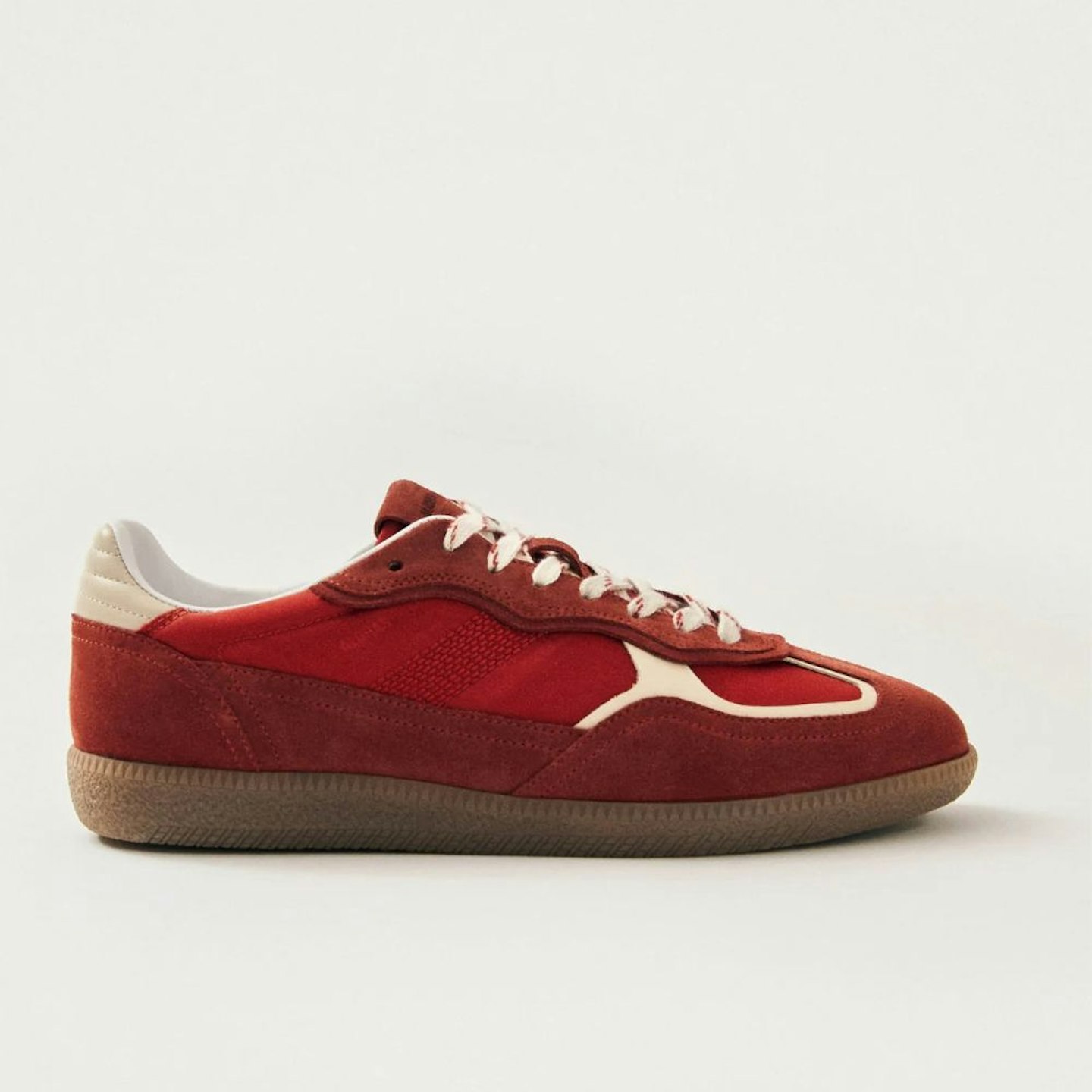 Tb.490 Rife Sheen Red Leather Sneakers