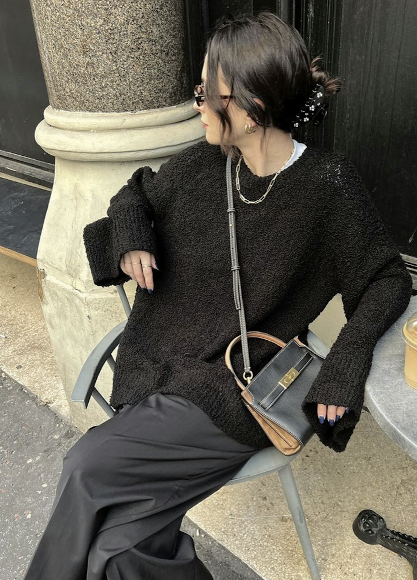 arket boucle knit