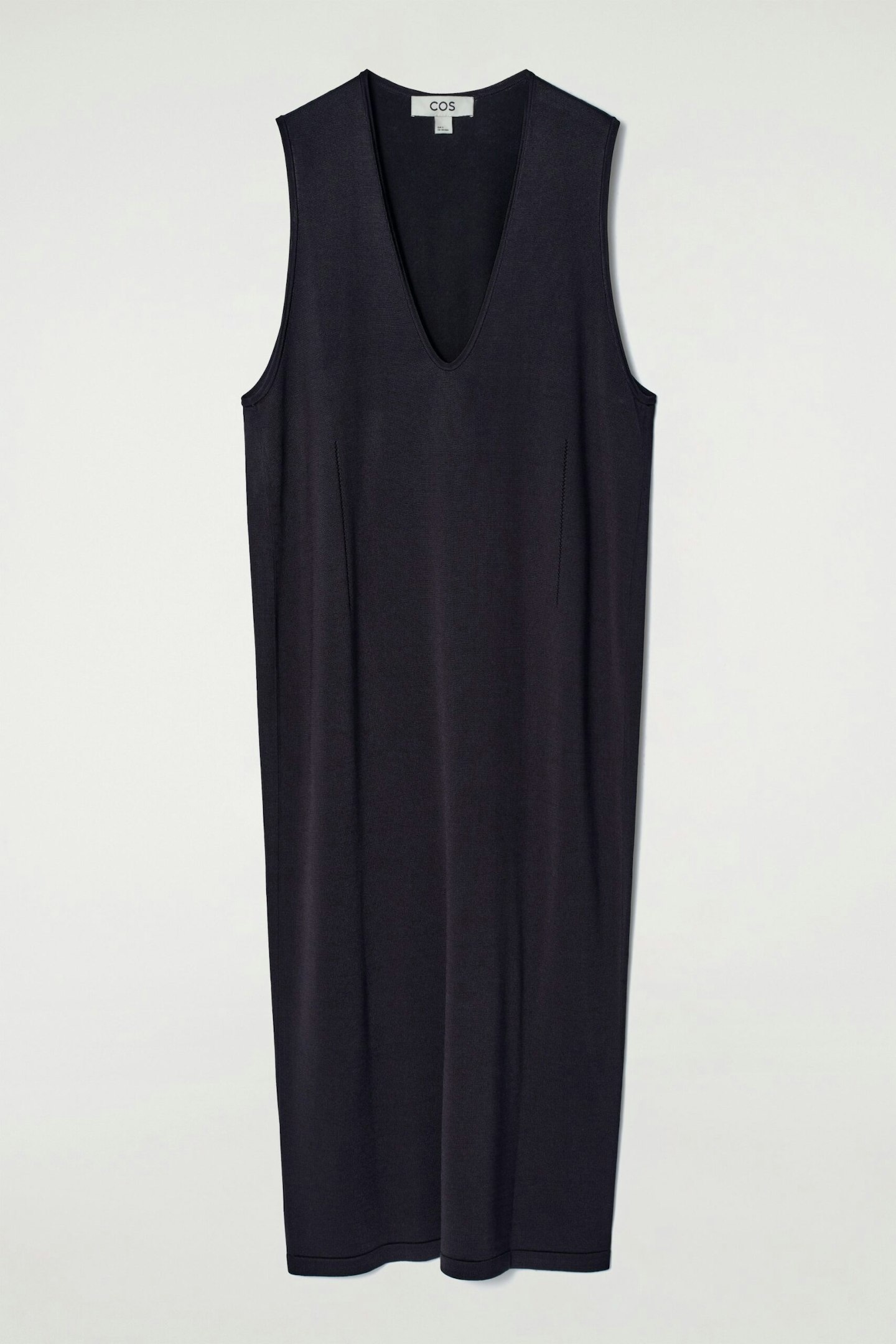 Knitted Cotton Midi Dress