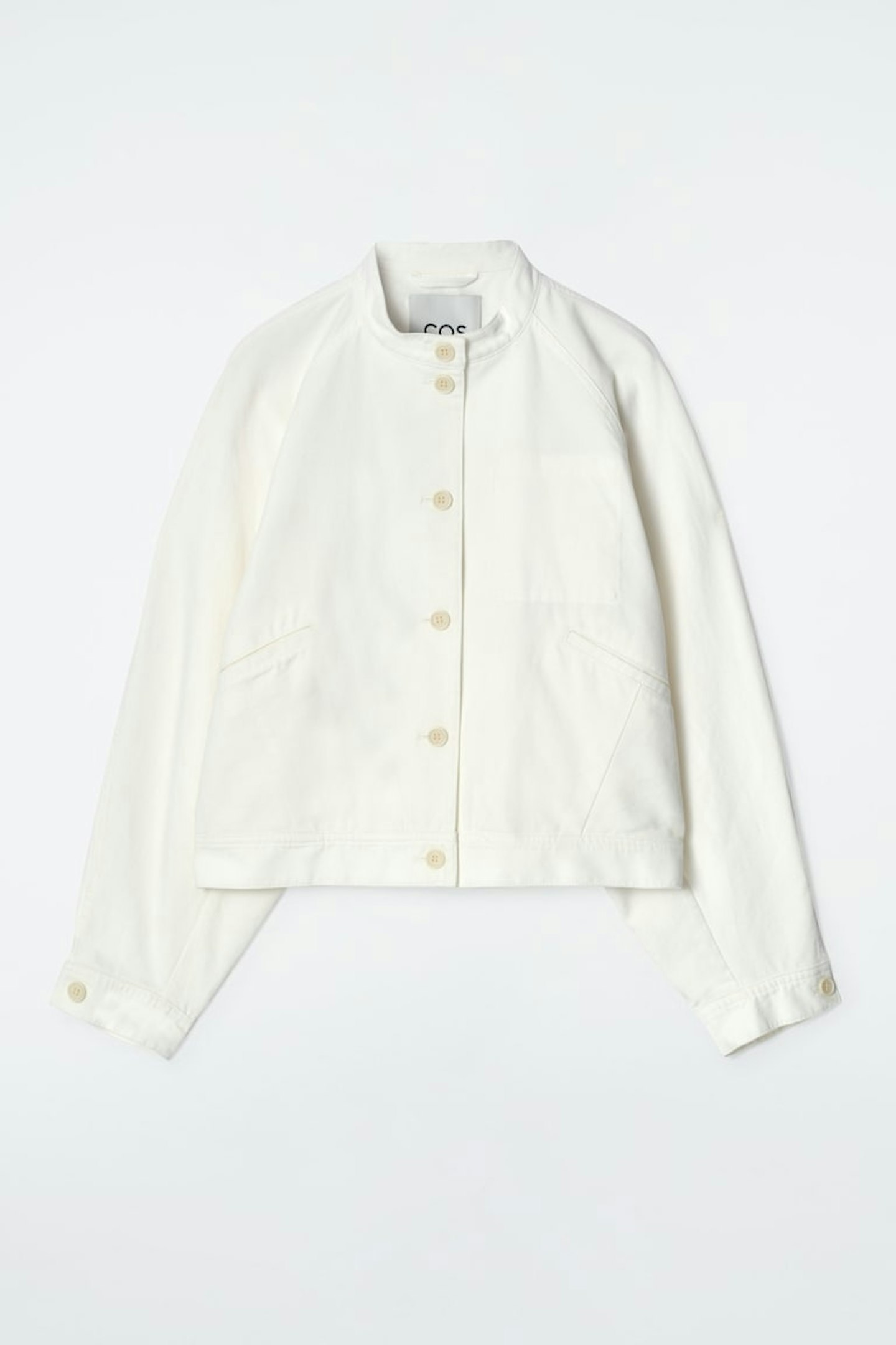 Oversized Cotton Bomber Jacket