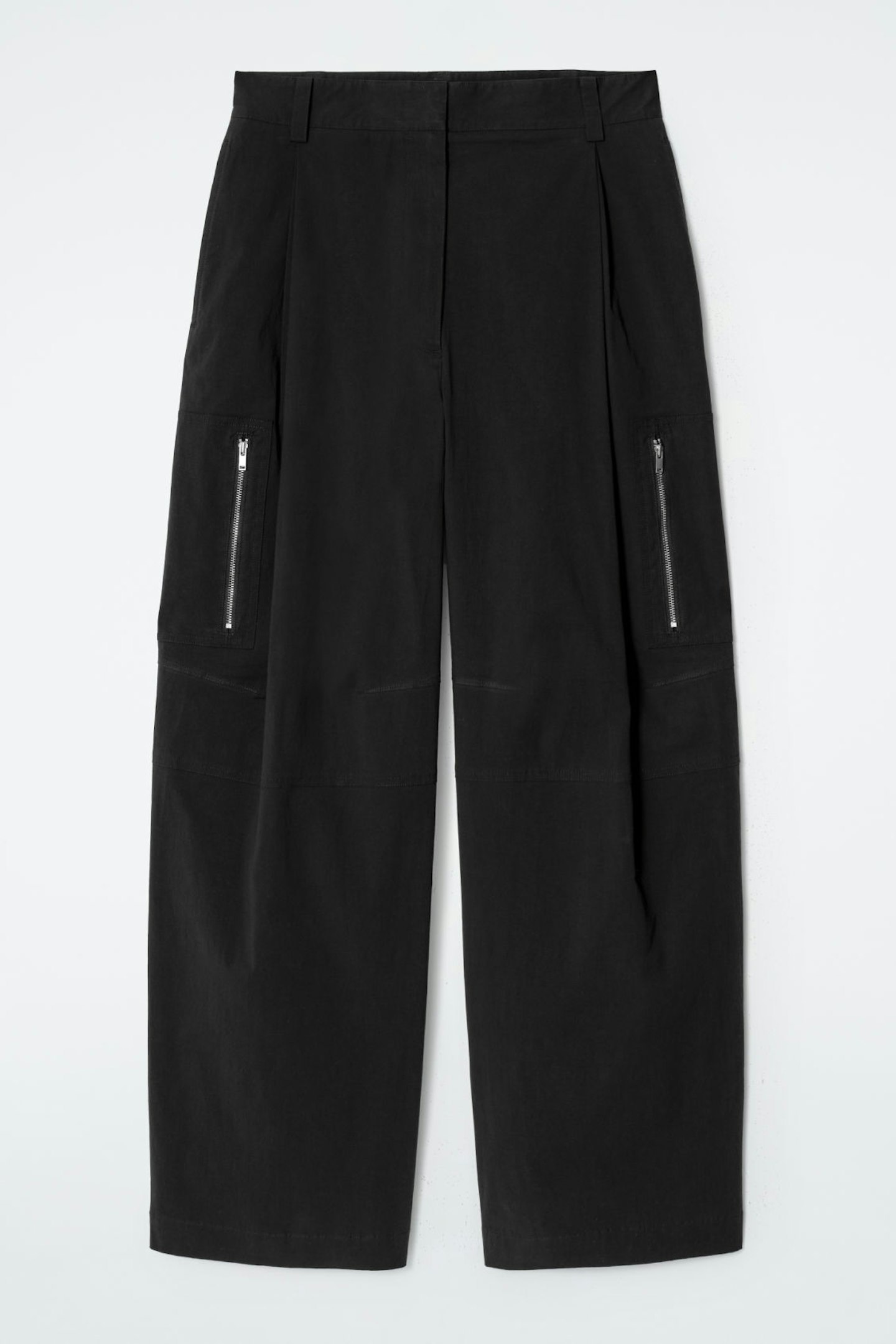 Utility Barrel-Leg Cargo Trousers