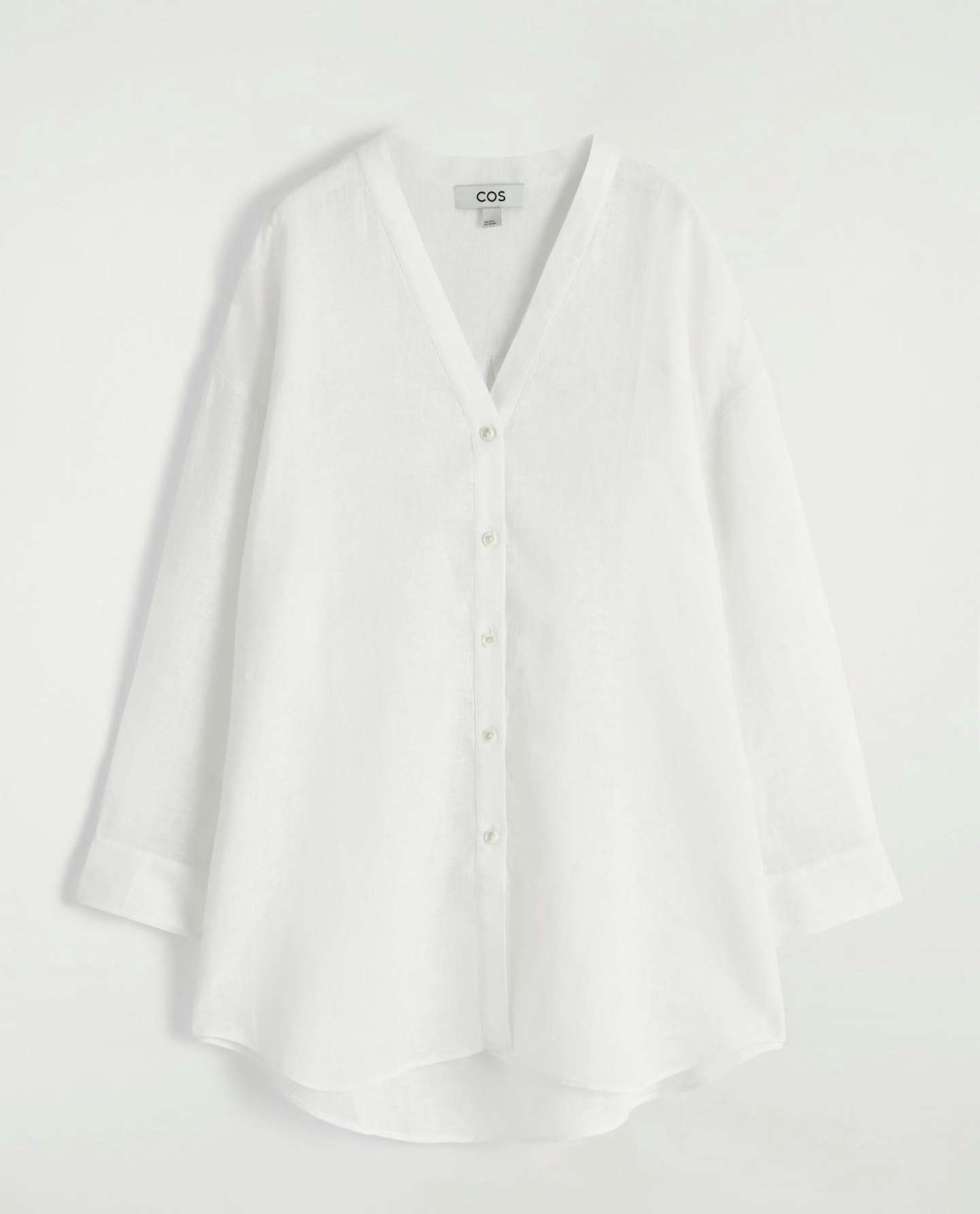 Oversized V Neck Shirt