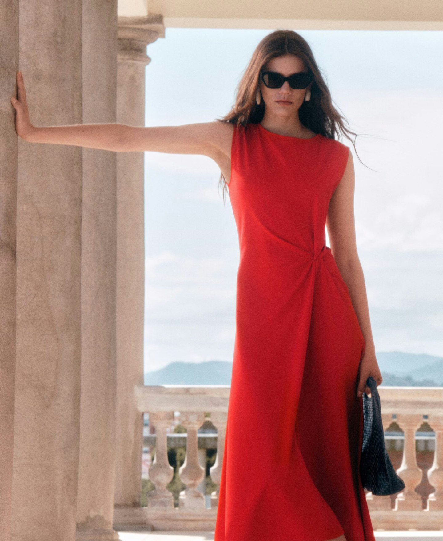 long twist dress copy