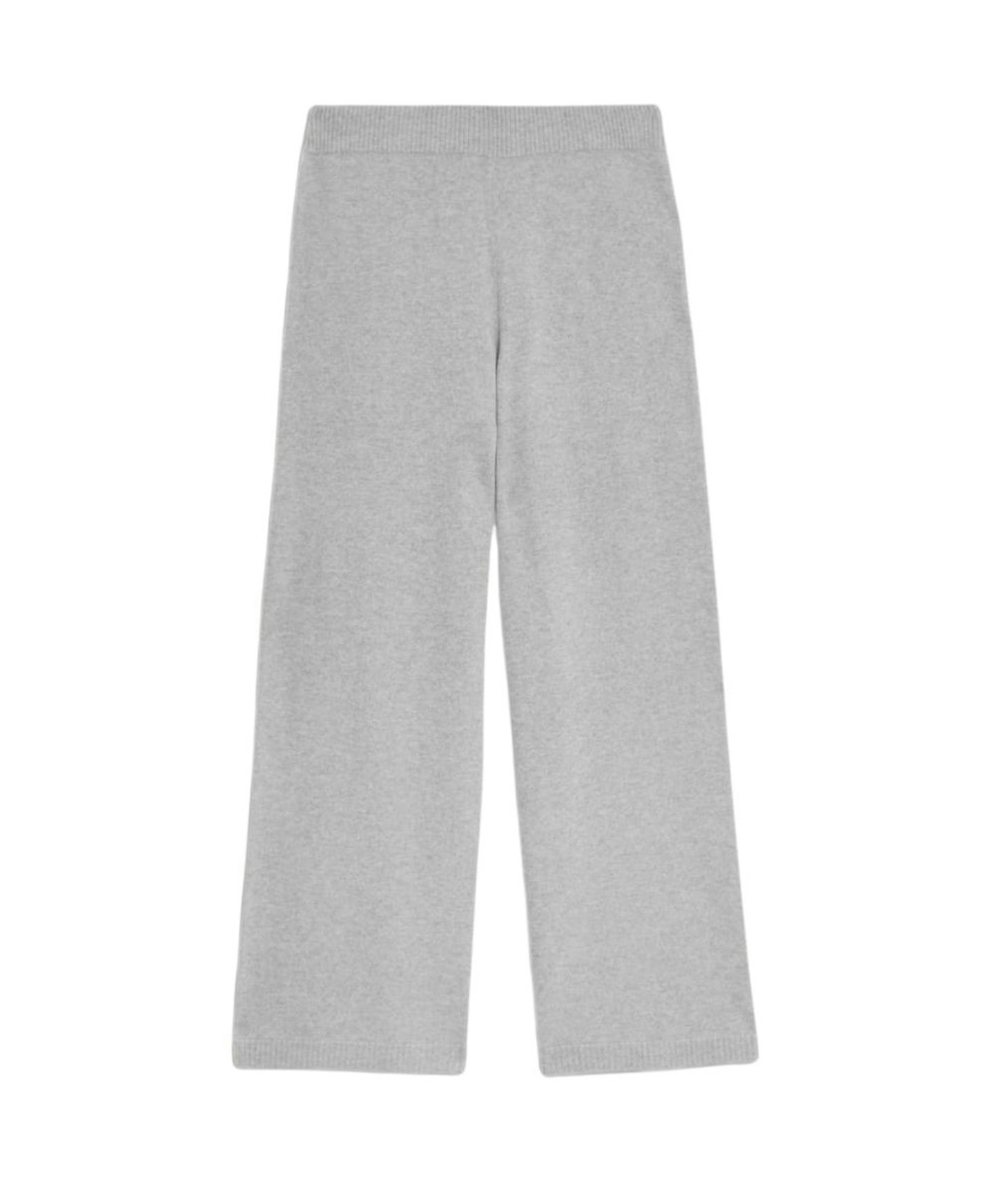 M&S Pure Cashmere Wide Leg Trousers, in Grey