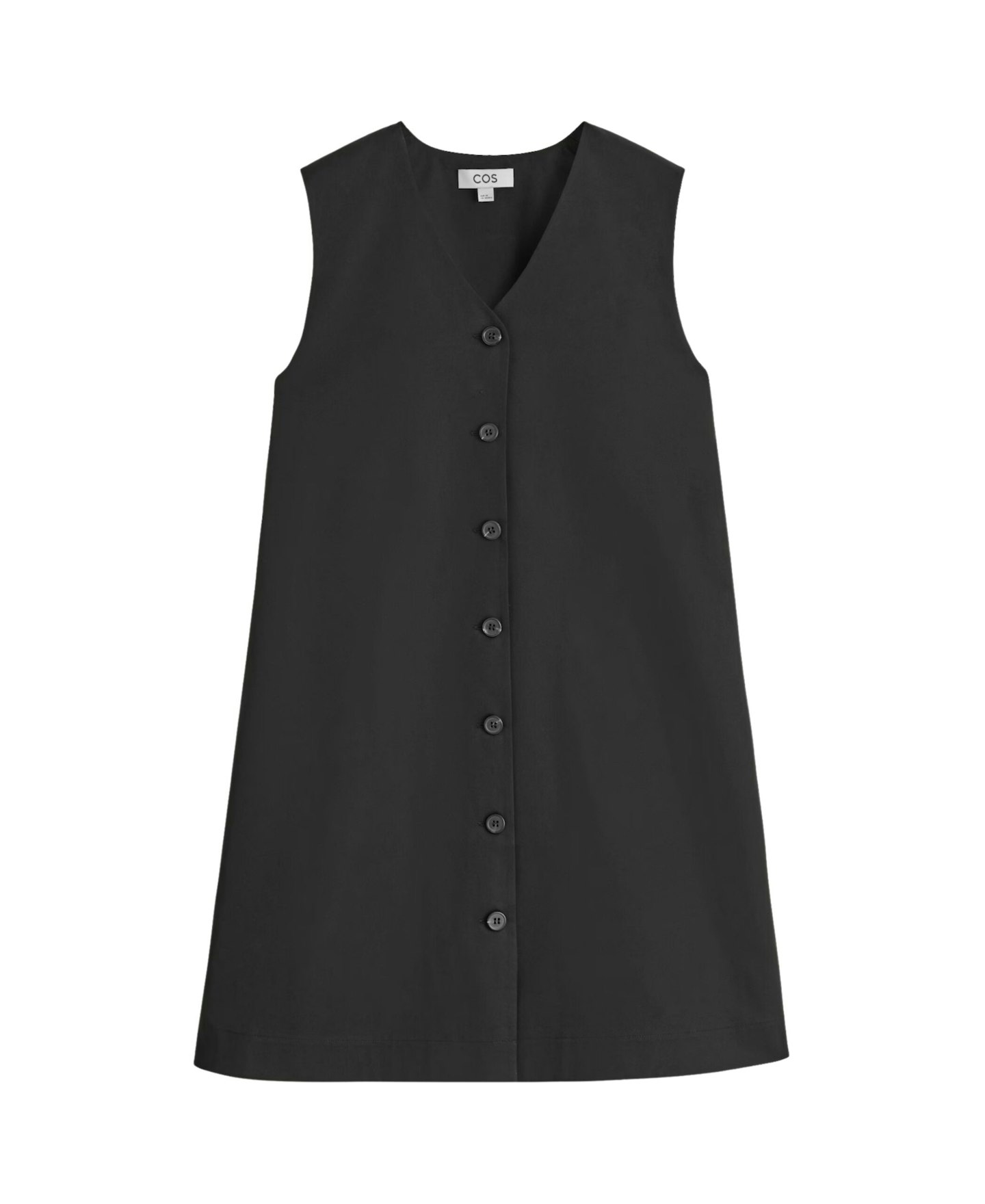Buttoned Mini Dress