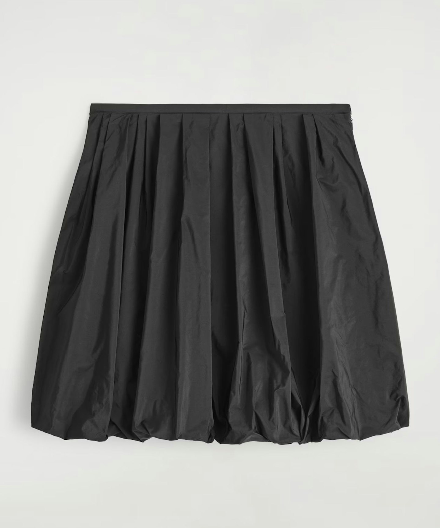 Bubble Hem Mini Skirt