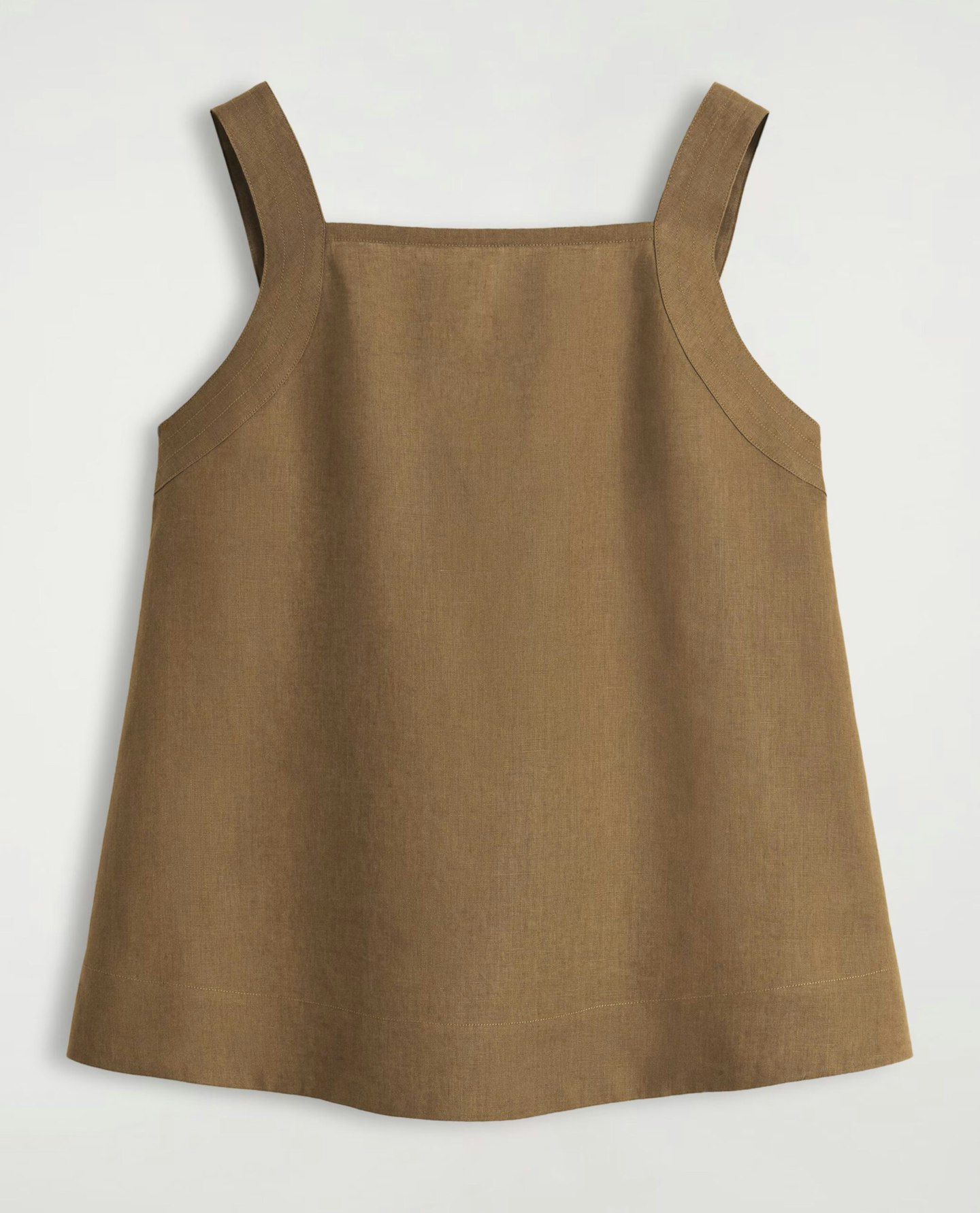 Tie-Back Linen Top