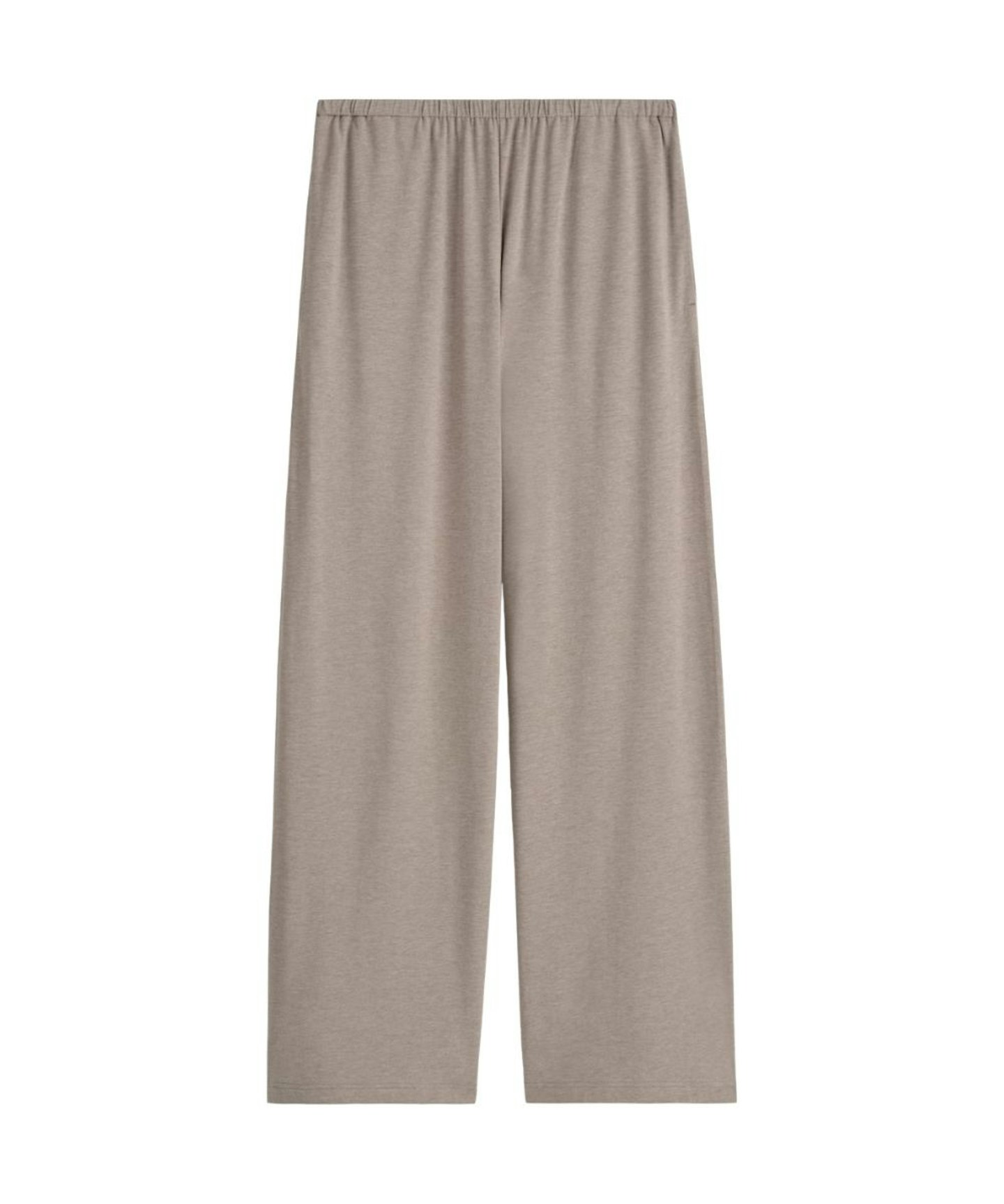 Fluid Jersey Wide Leg Trouser