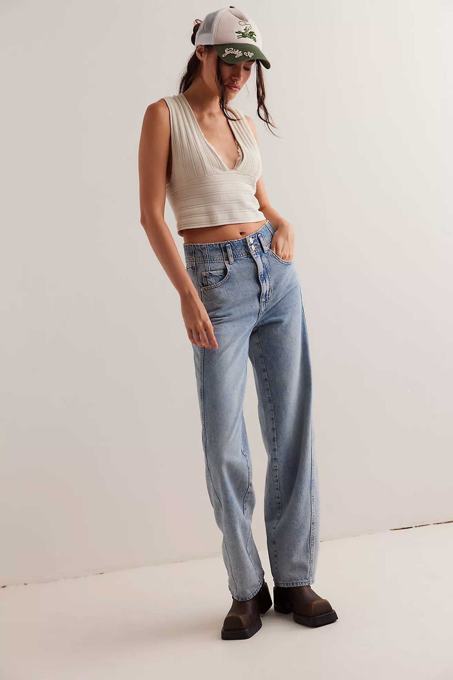 Free People, We The Free Aster Jean In Opal