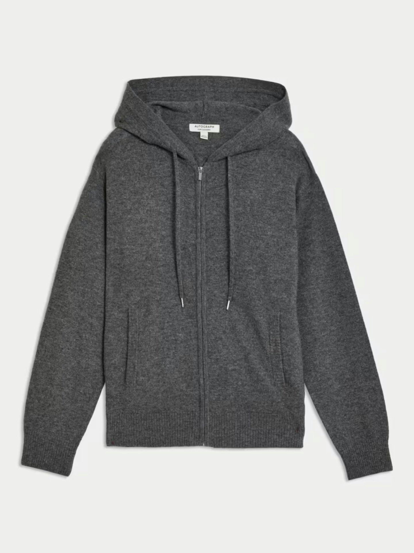 M&S, Autograph Pure Cashmere Zip Up Hoodie