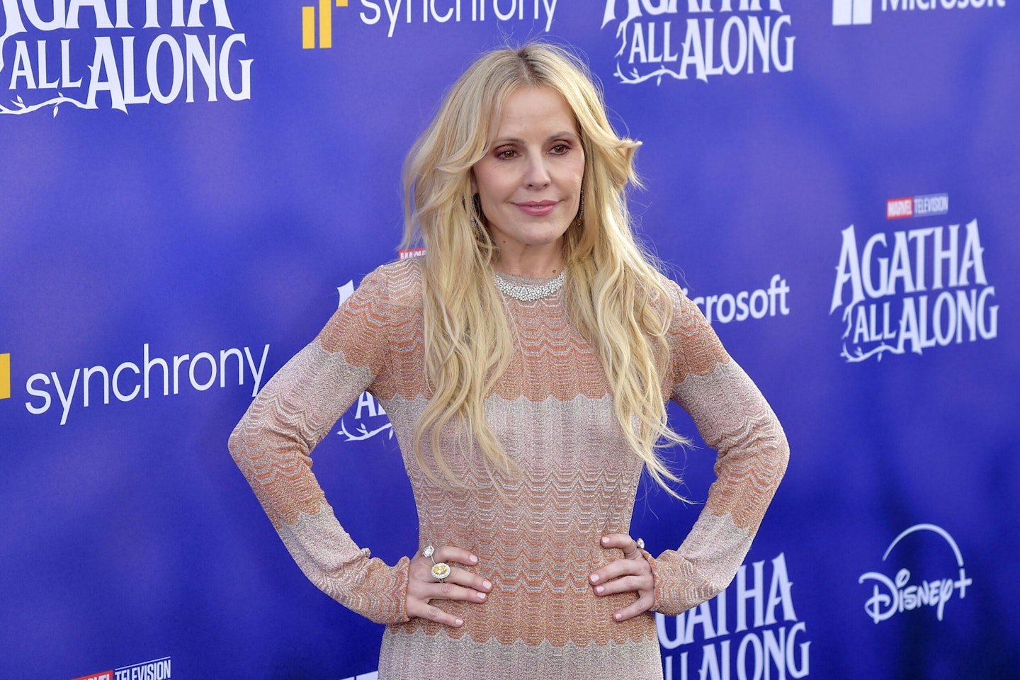 Emma Caulfield Ford at the launch event for Agatha All Along in September 2024