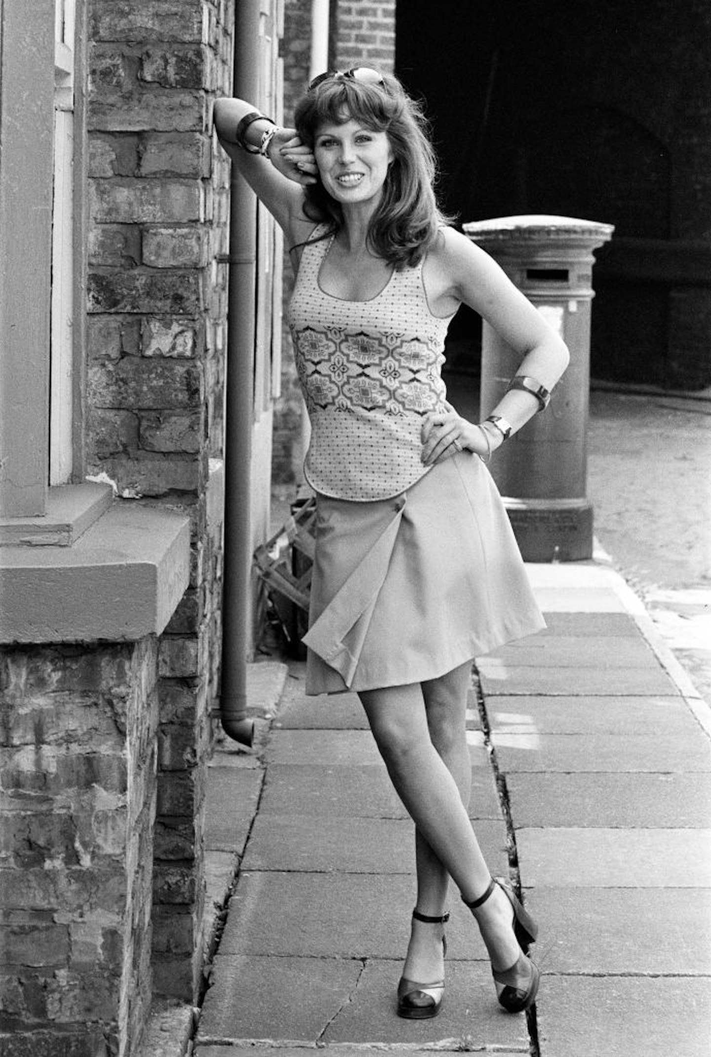 Joanna Lumley in Coronation Street