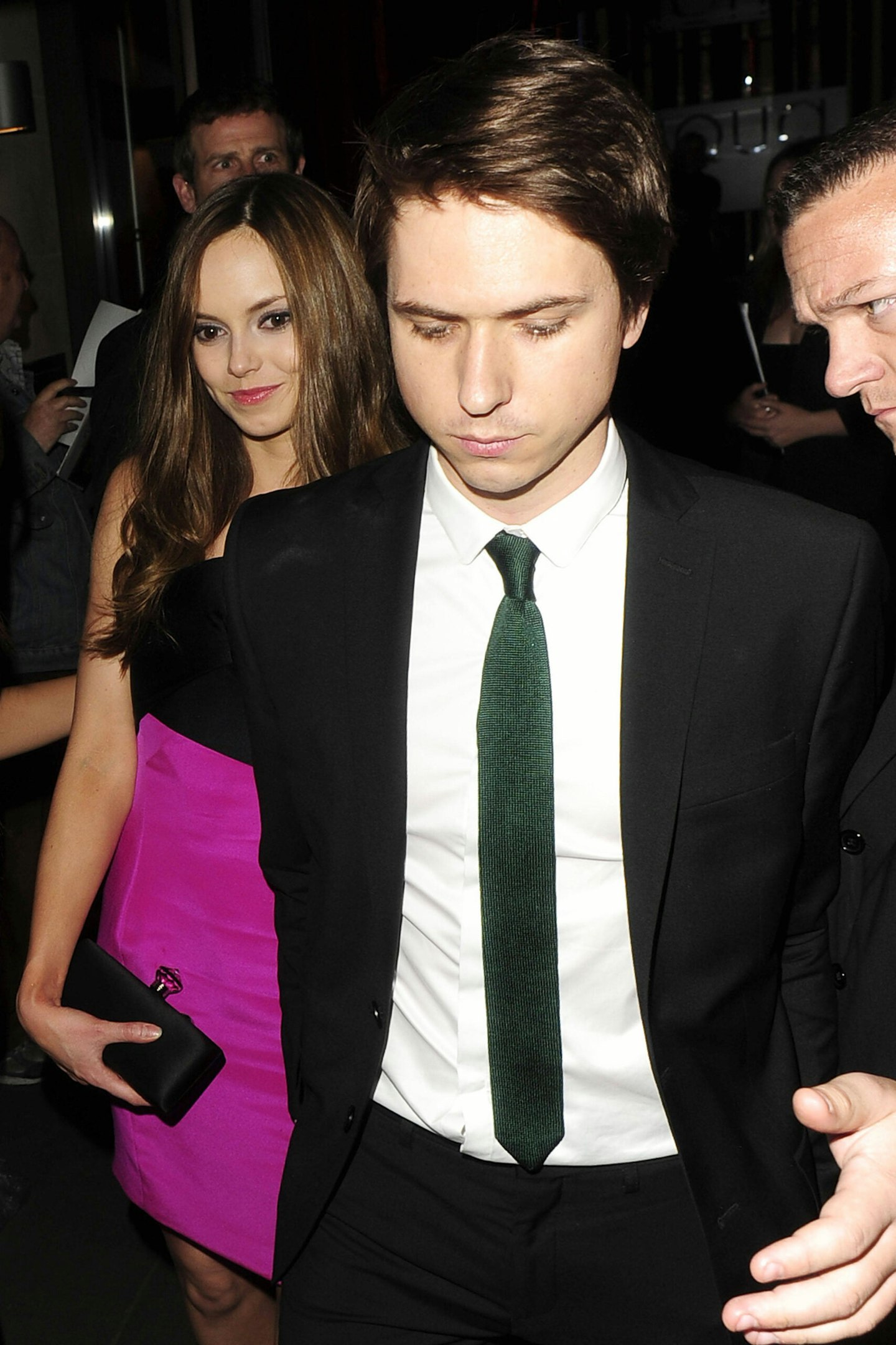 Joe Thomas and Hannah Tointon in August 2011