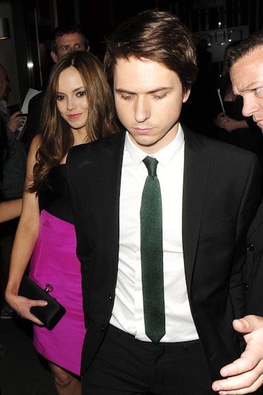 Joe Thomas y Hannah Tointon en agosto de 2011