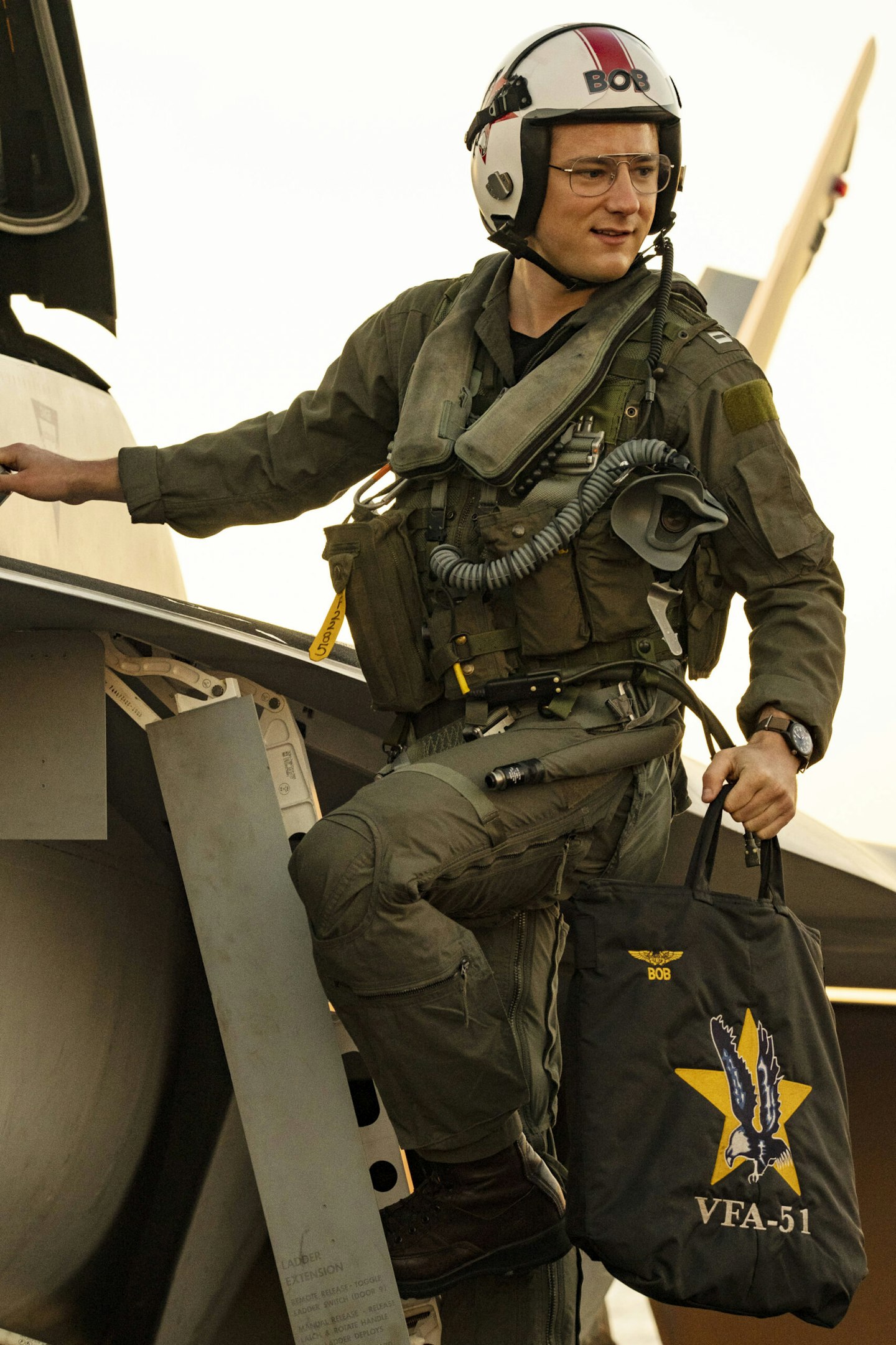 Lewis Pullman in Top Gun Maverick