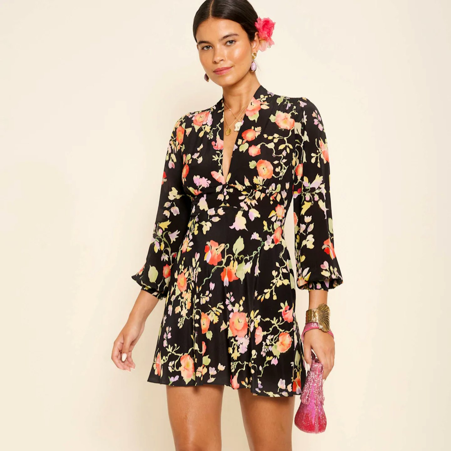 Rixo Floral dress