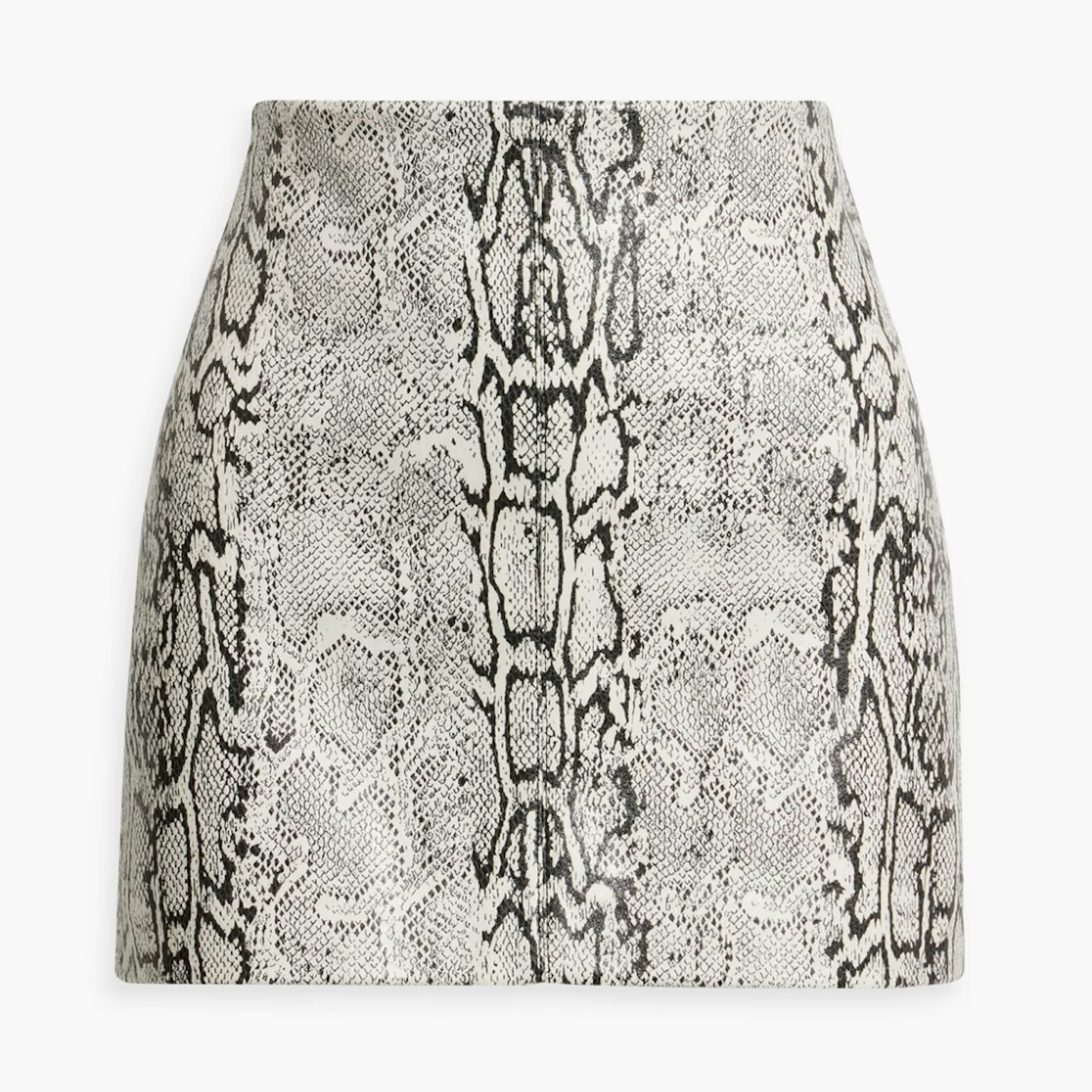 Anna & Olivia snake skin skirt