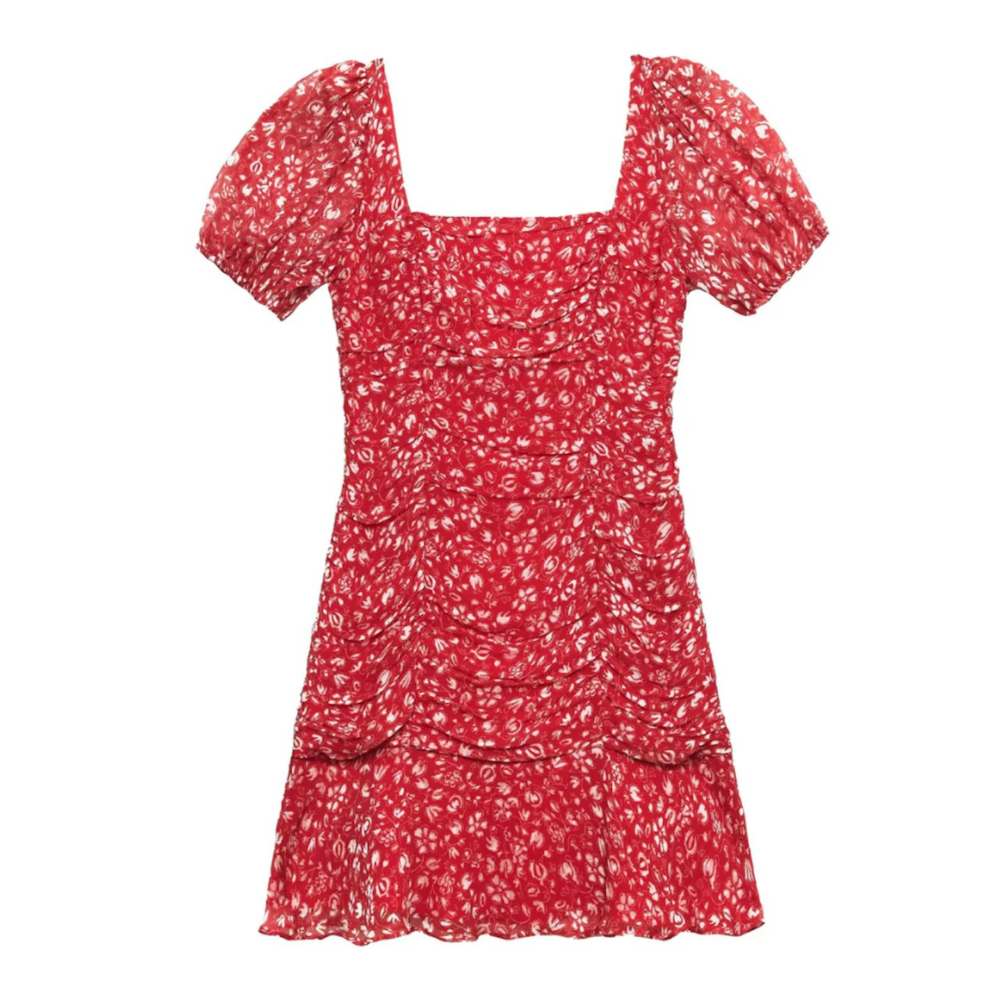 red rixo floral dress