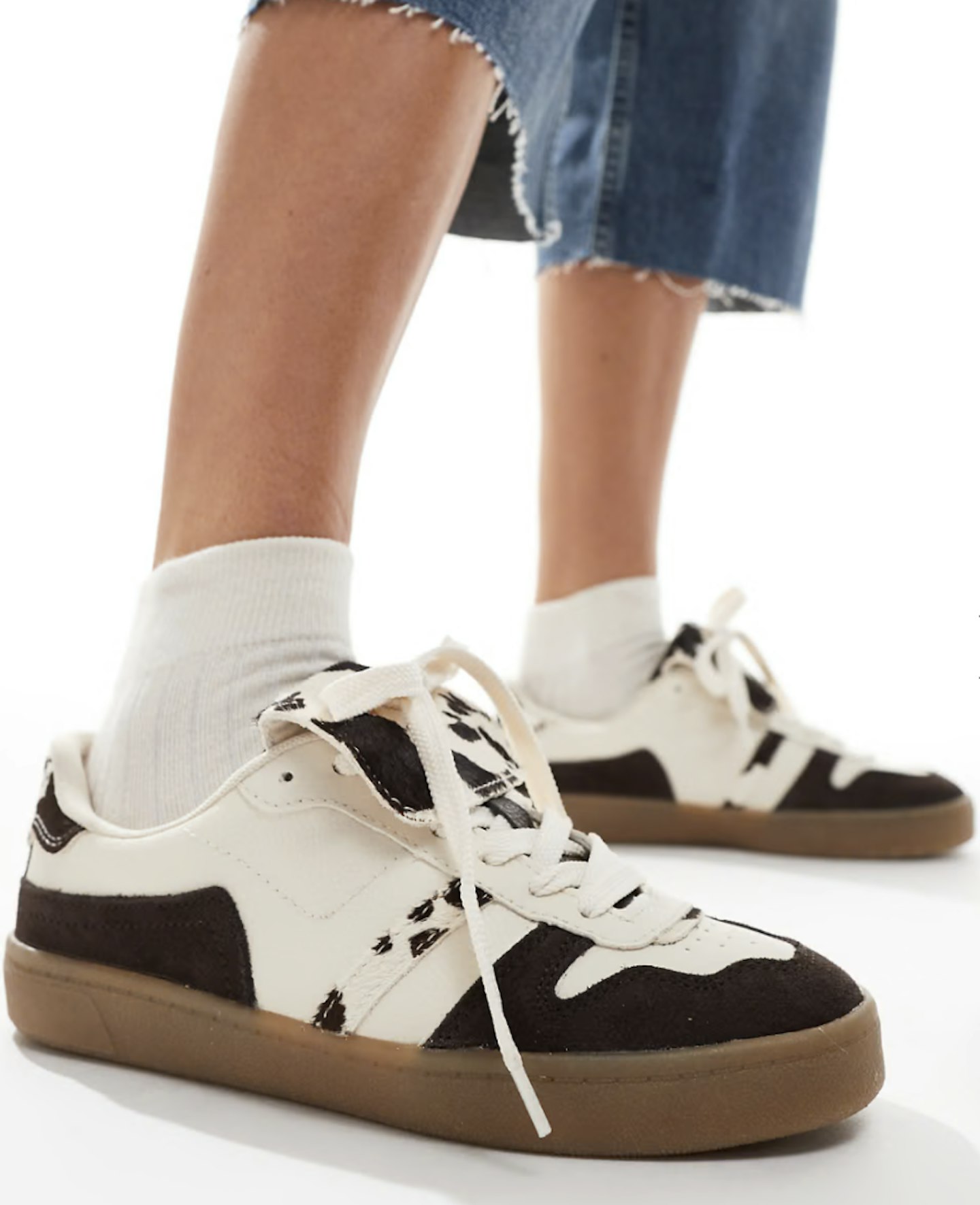 Stradivarius, Cow Print Sneakers