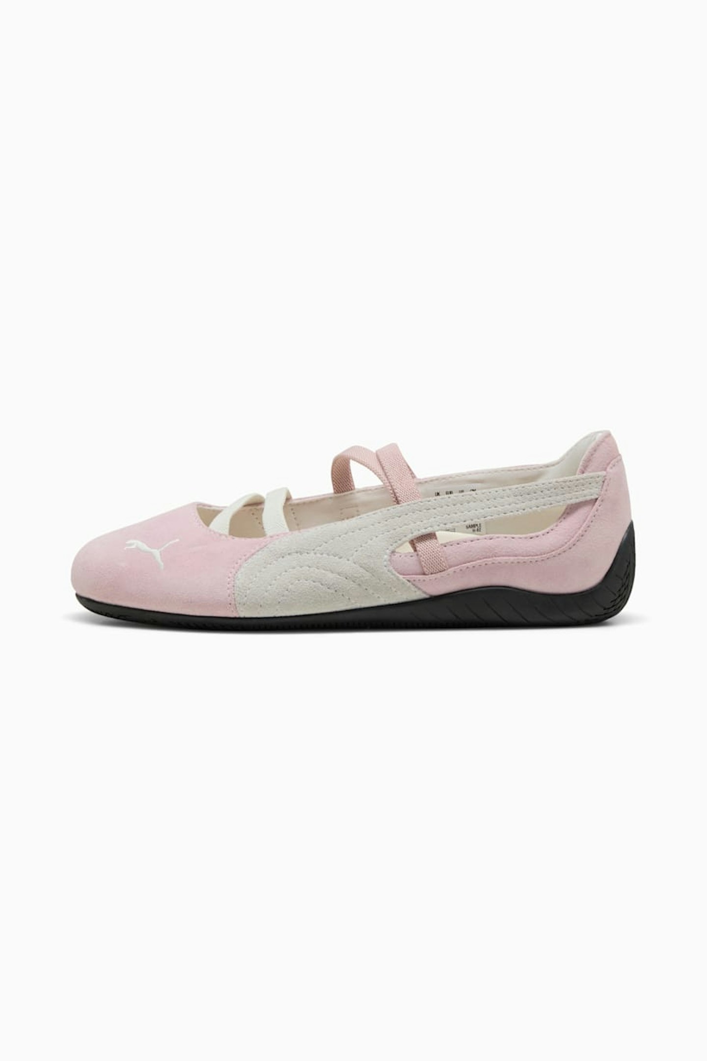 Speedcat Suede Ballet Flats in Pink puma