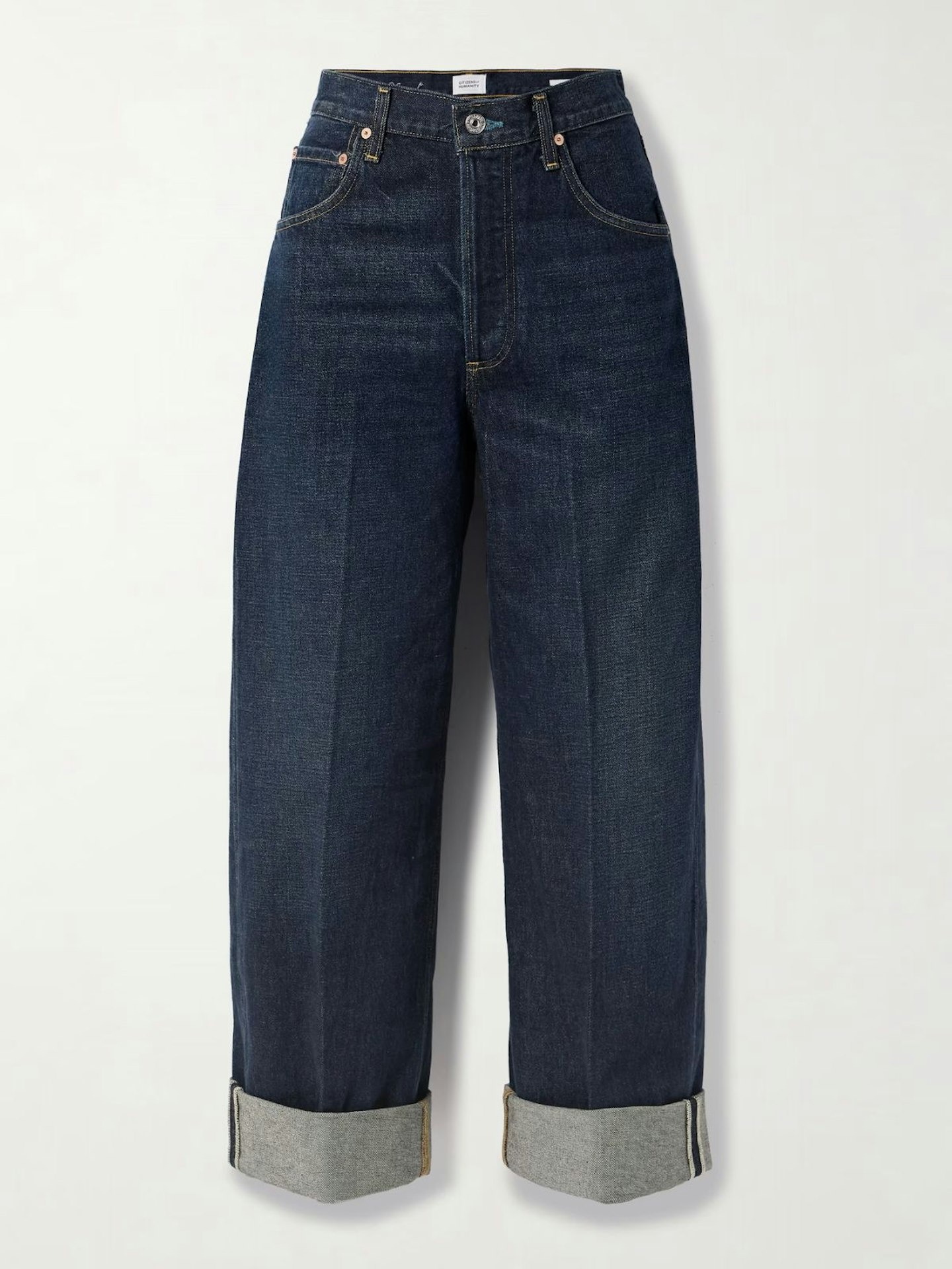 Citizens Of Humanity, Ayla Baggy Cuffed Crop Mid-Rise Jeans