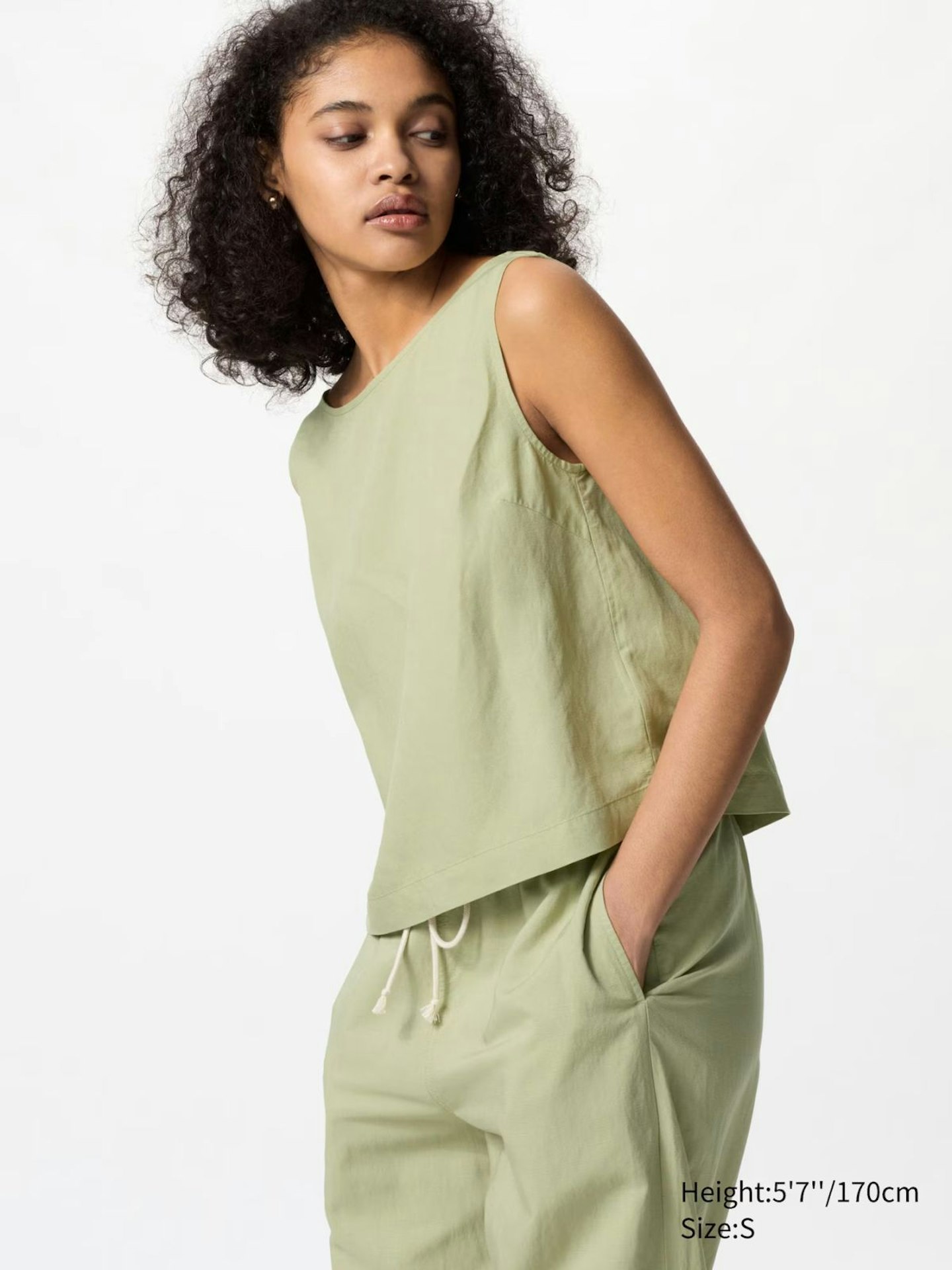 Linen Blend Blouse