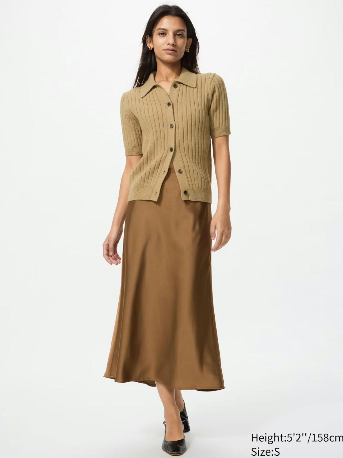 Satin Skirt (Shorter) 