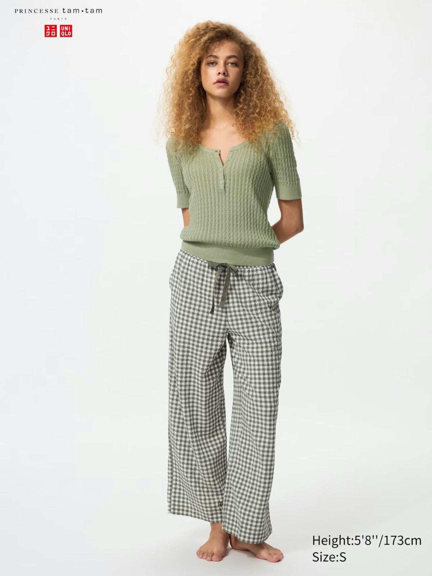 Seersucker Easy Trousers