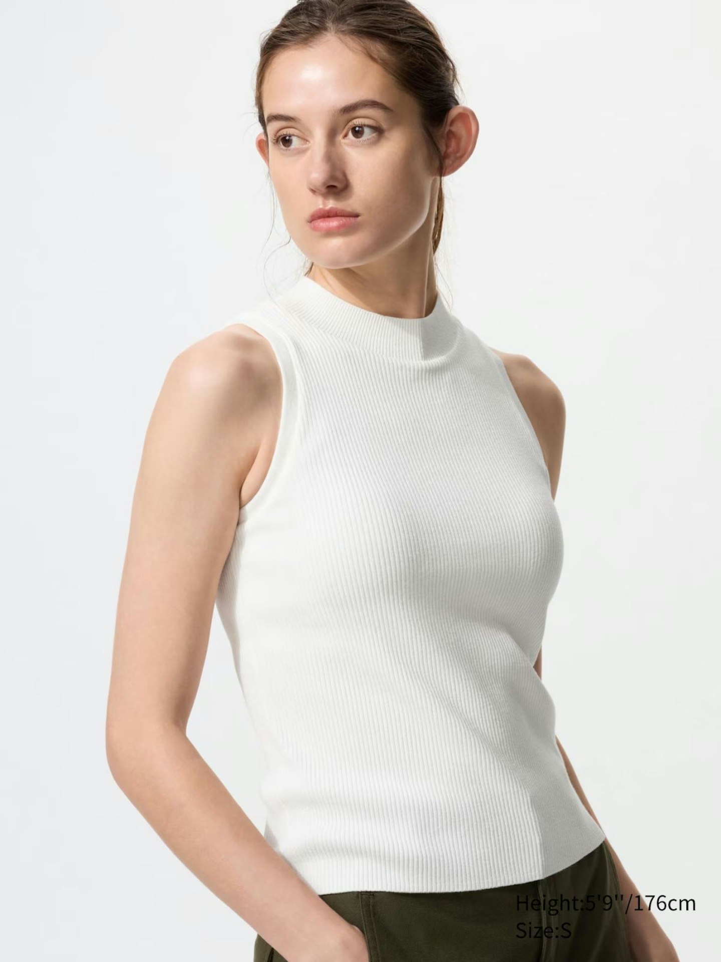 Washable Knit Sleeveless Bra Top