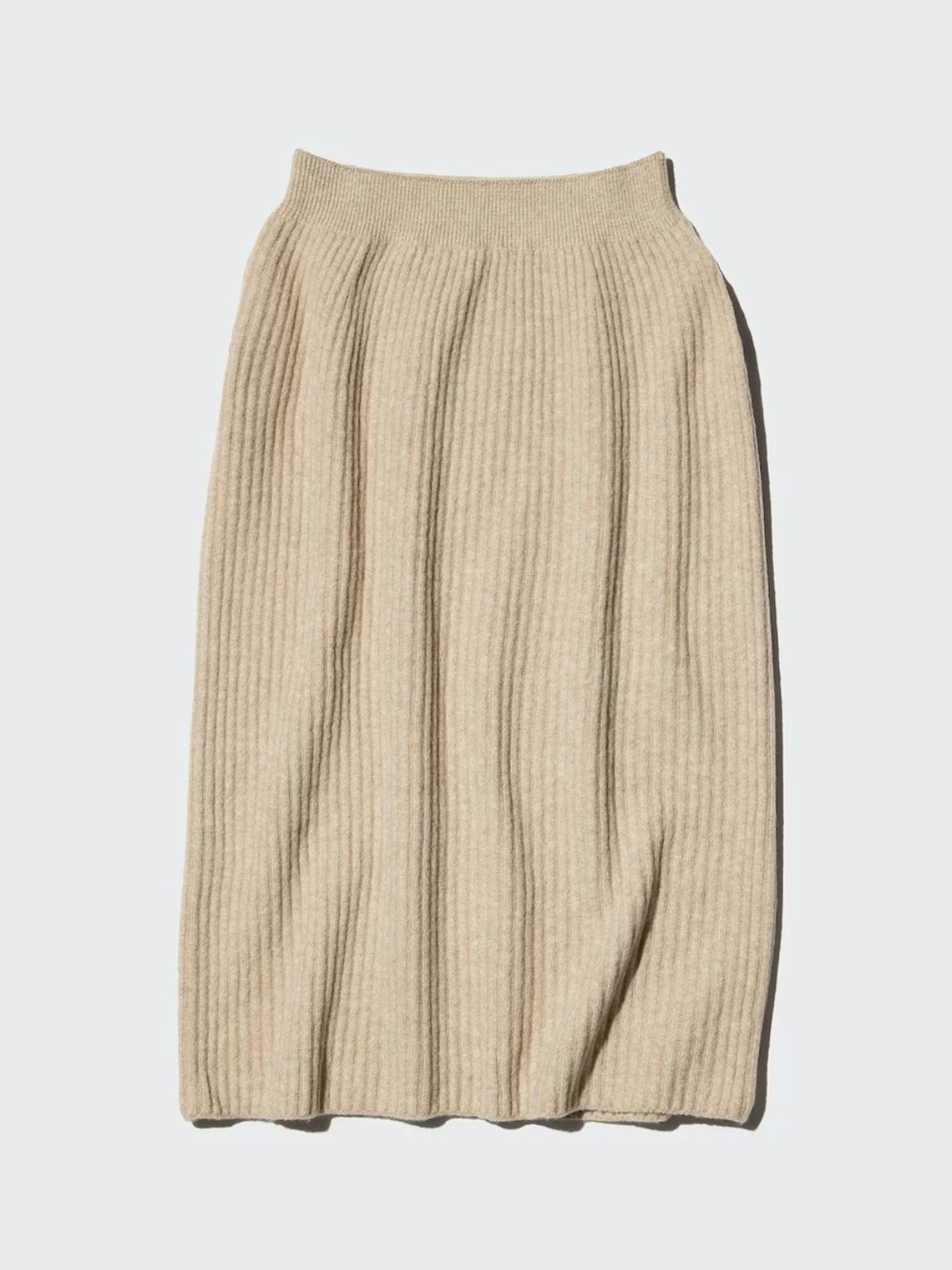 3D Knit Seamless Souffle Yarn Skirt